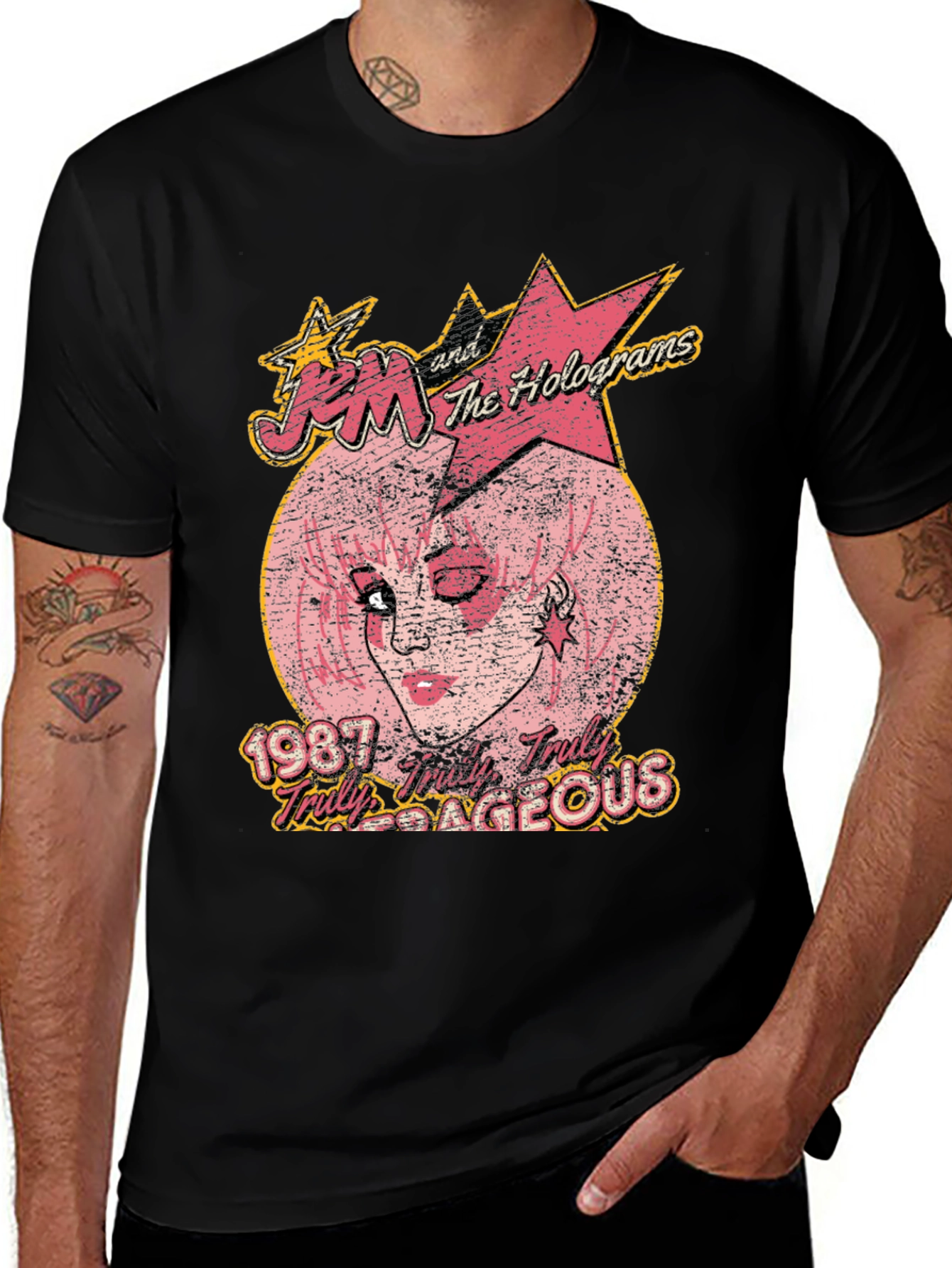 Jem and the Holograms 1987 T-Shirt