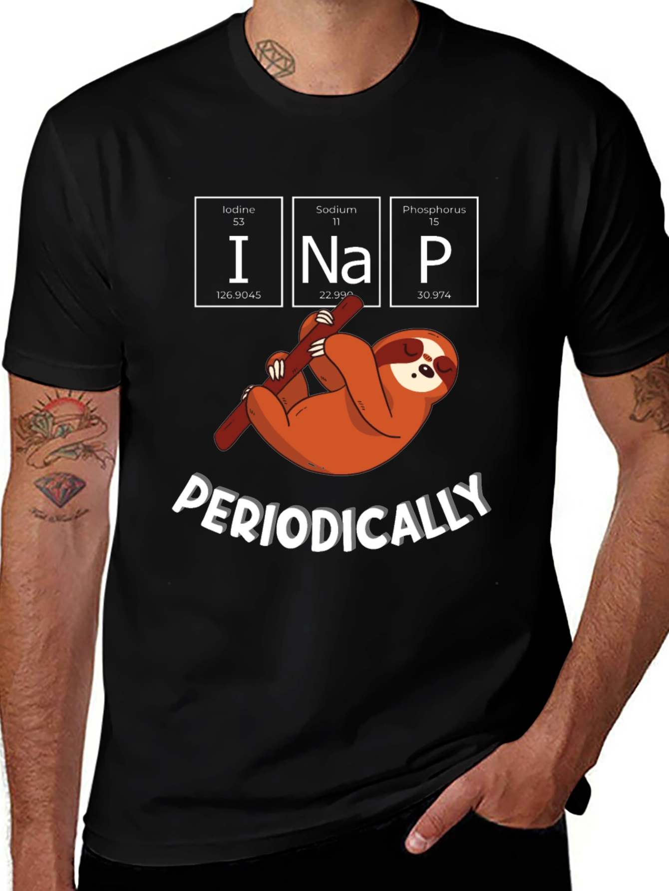 Variant 21 of InaP Sloth Periodically T-Shirt