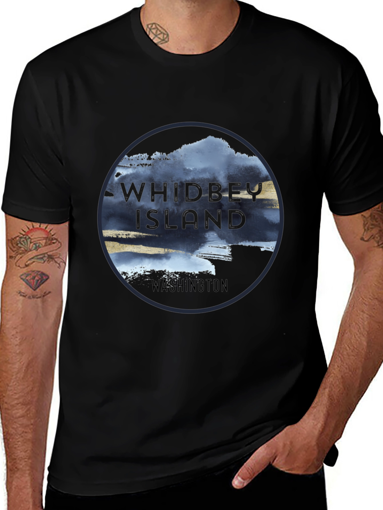 Whidbey Island Washington Graphic T-Shirt