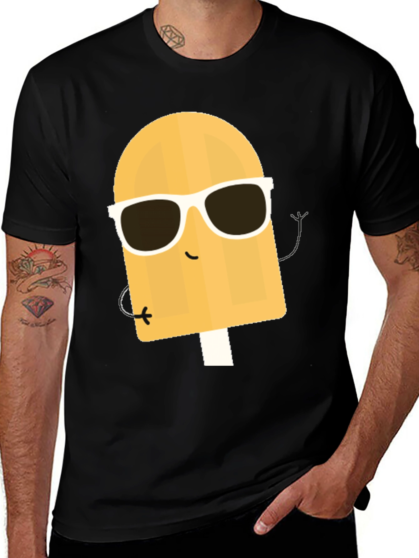 Variant 22 of Cool Popsicle Graphic Tee - Summer Fun!