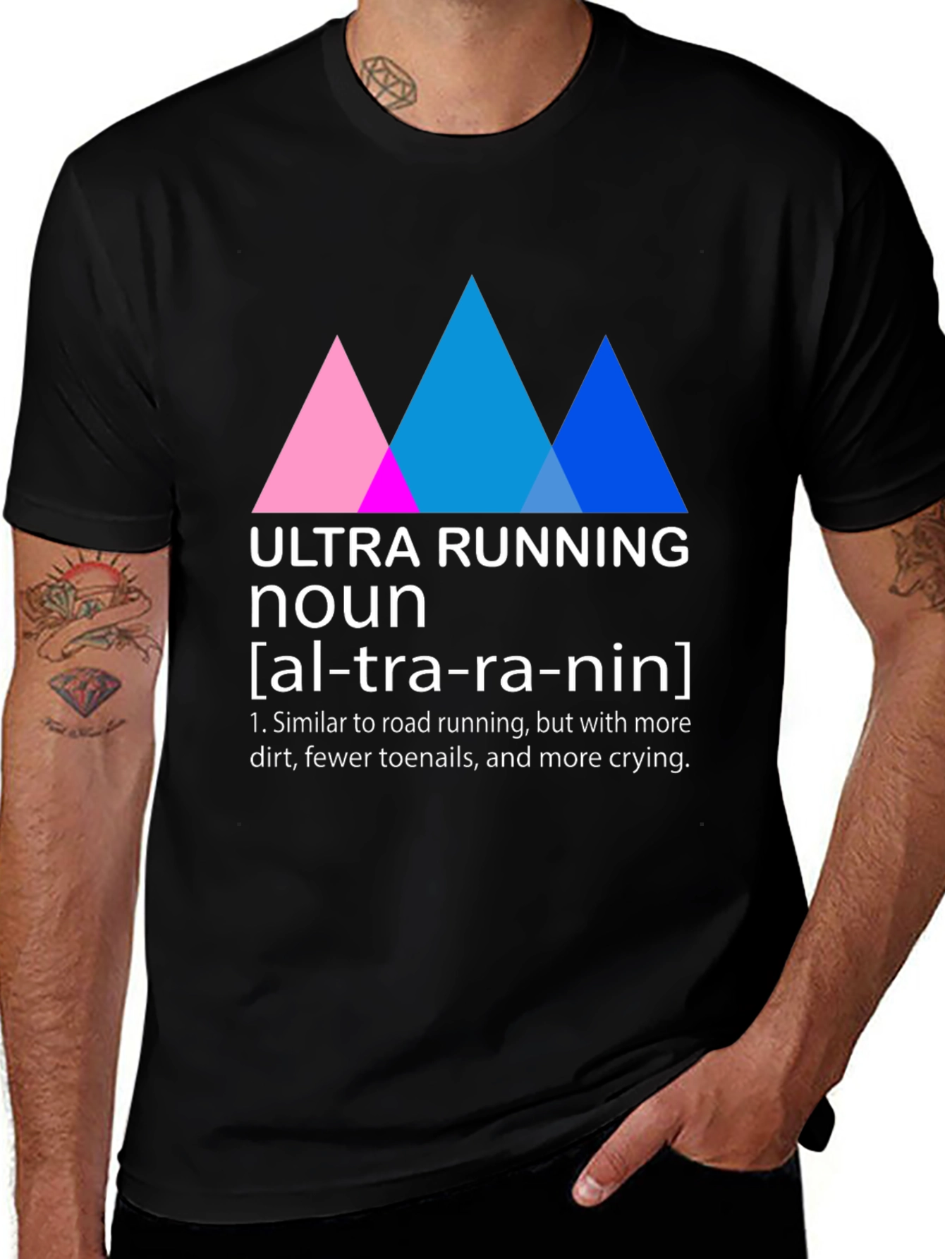Variant 6 of Ultra Running Definition T-Shirt - Funny Runner Tee