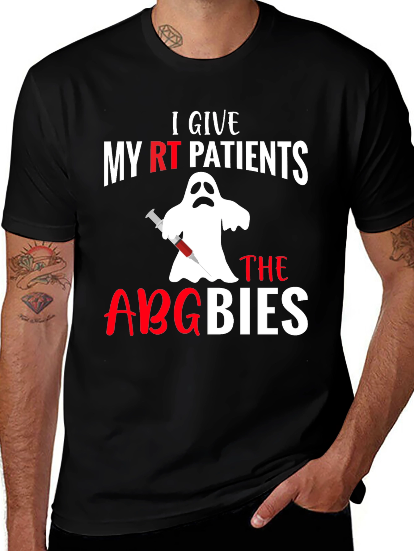 RT Patients ABGBIES Ghost T-Shirt