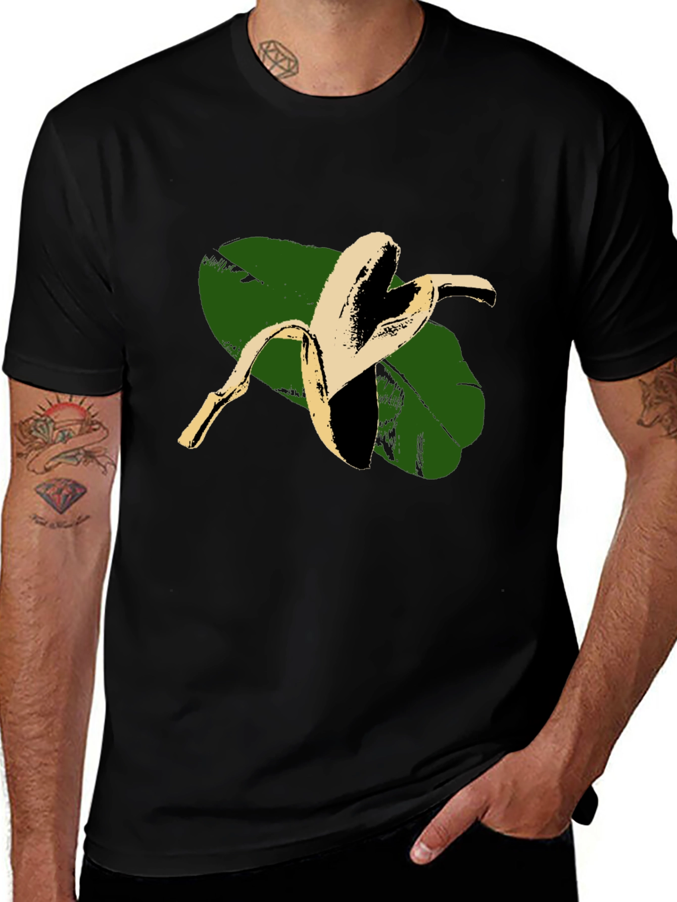 Variant 11 of Banana Art Graphic T-Shirt