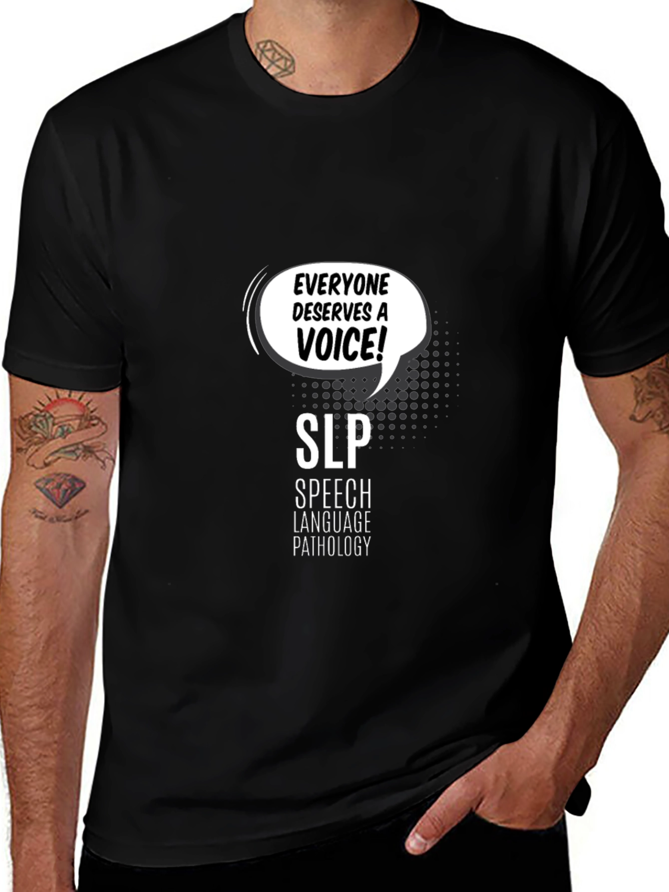Everyone Deserves a Voice SLP T-Shirt