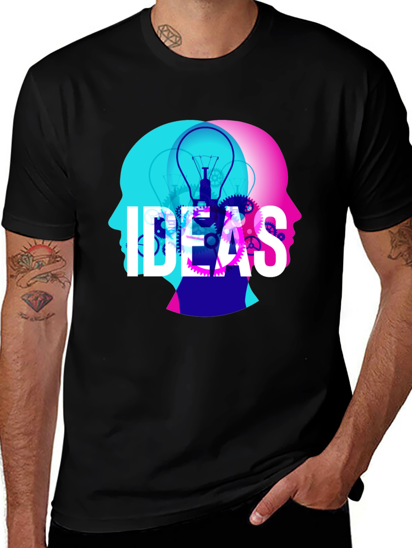 Ideas T-Shirt - Brainstorming Creativity Tee