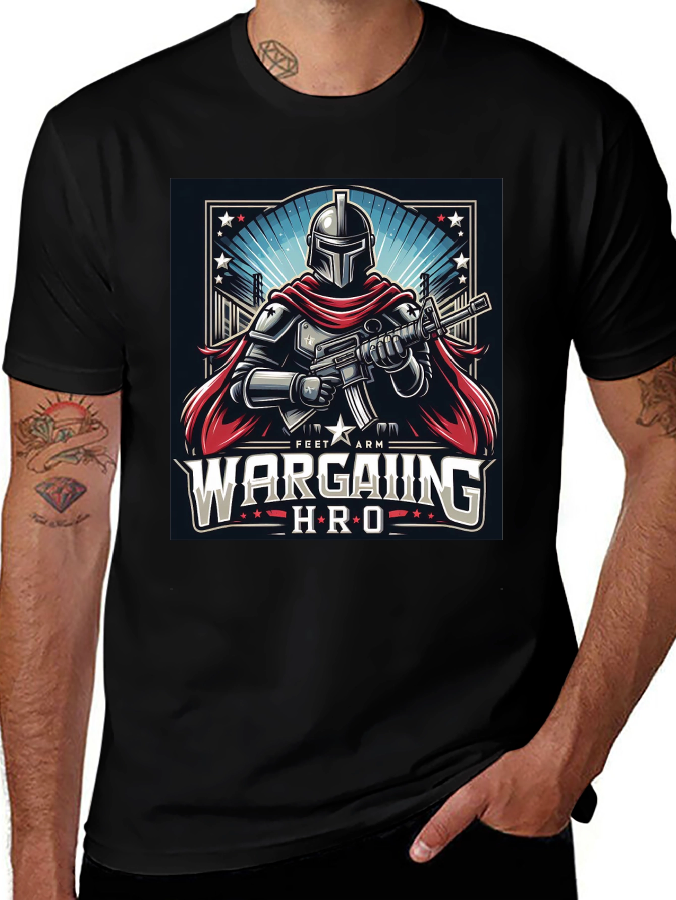 Wargaming Hero Graphic Tee