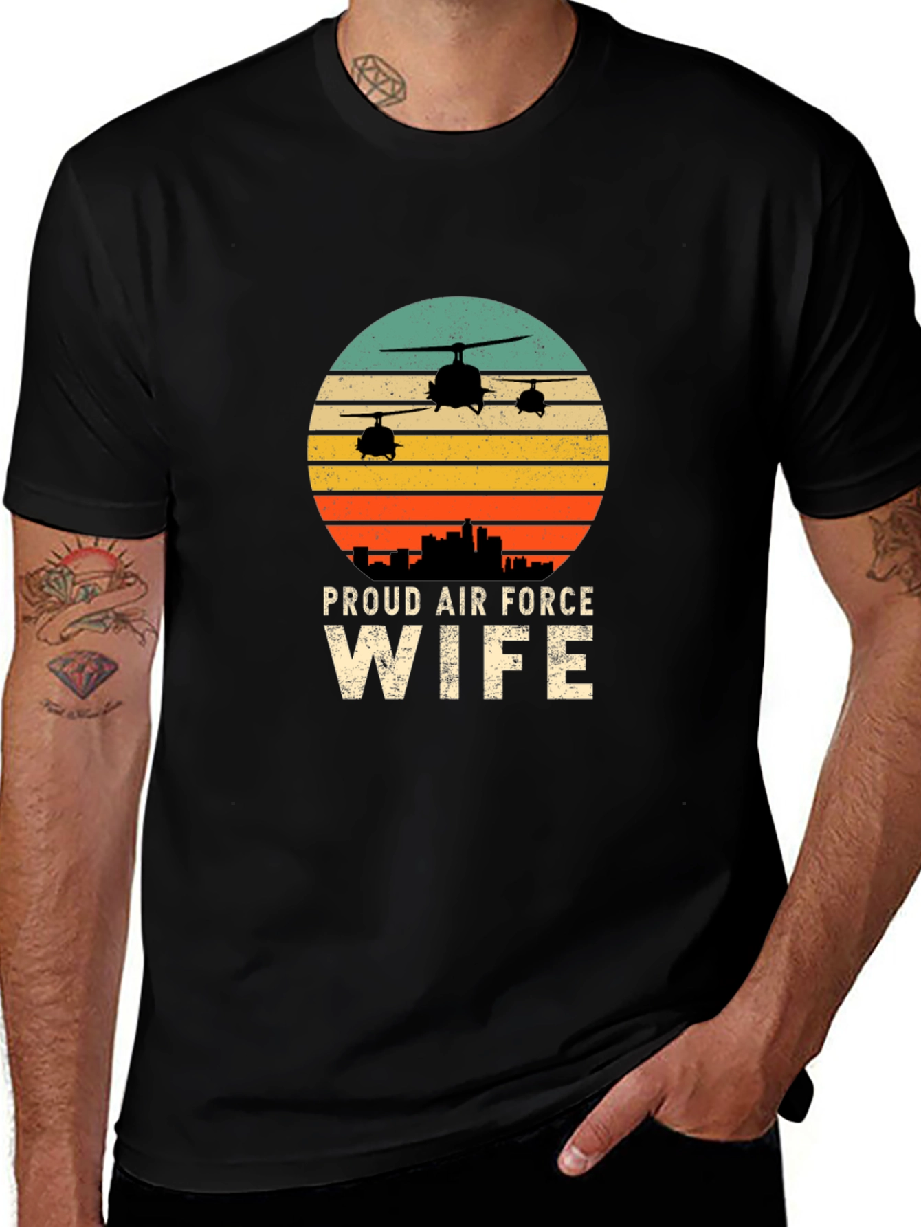 Proud Air Force Wife T-Shirt