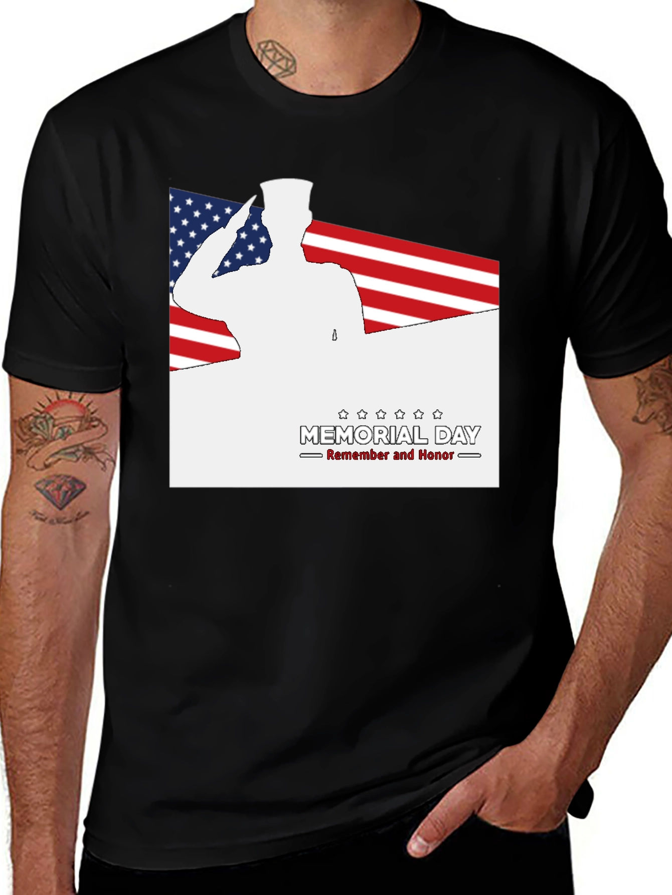Memorial Day Remember and Honor T-Shirt