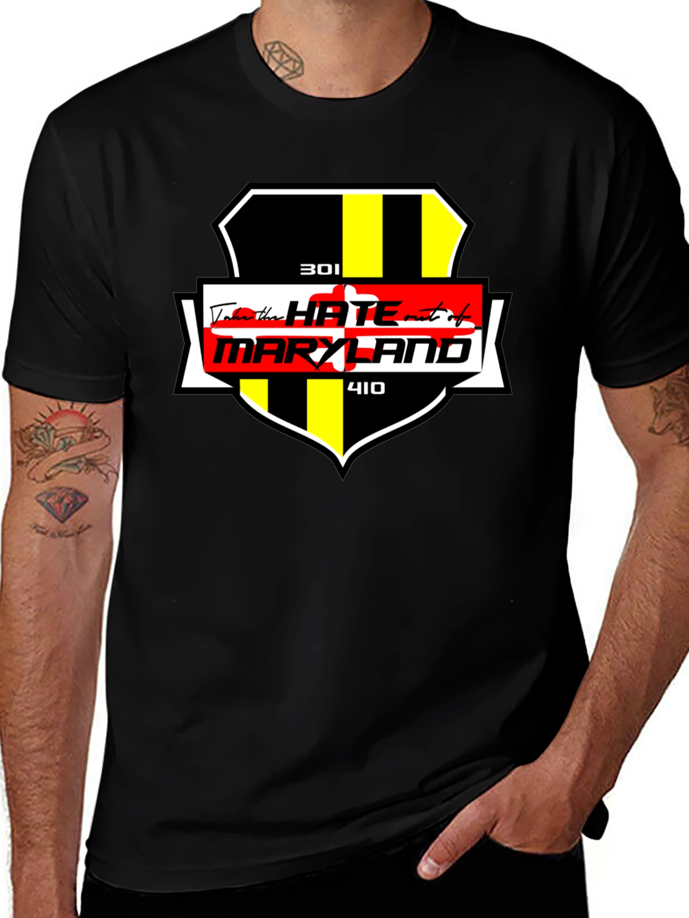 Maryland Pride T-Shirt - No Hate