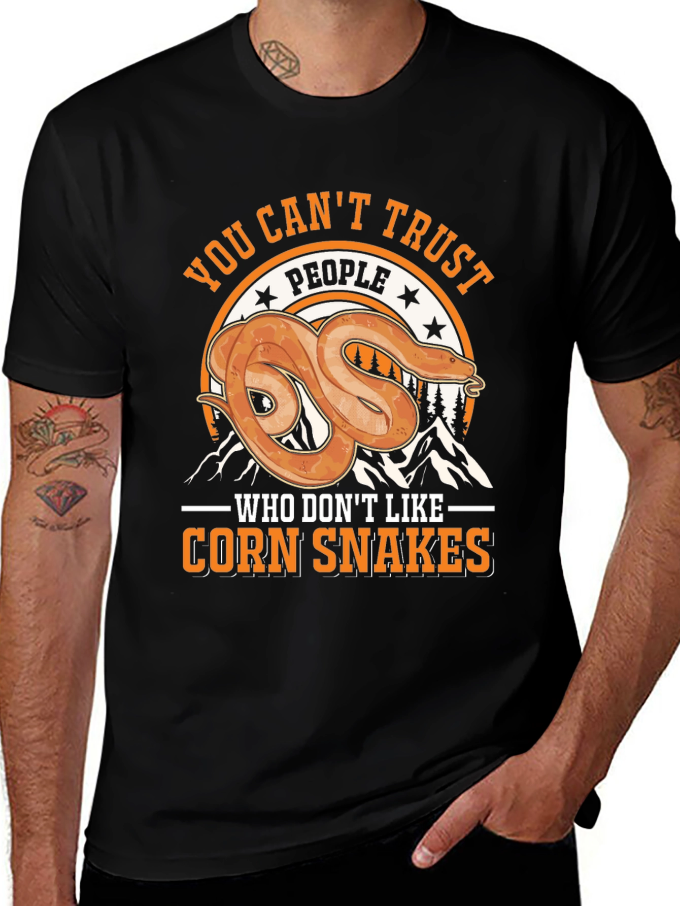 Variant 28 of Corn Snakes T-Shirt - Trust People Who Like Corn Snakes!