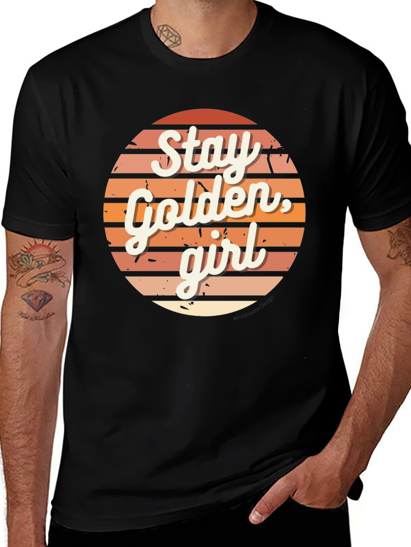 Variant 5 of Stay Golden Girls Retro T-Shirt
