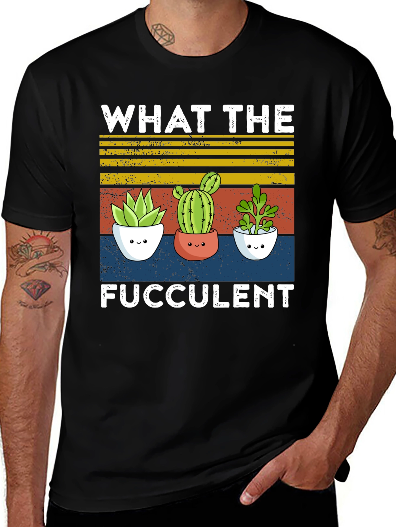 Variant 17 of What the Fucculent T-Shirt