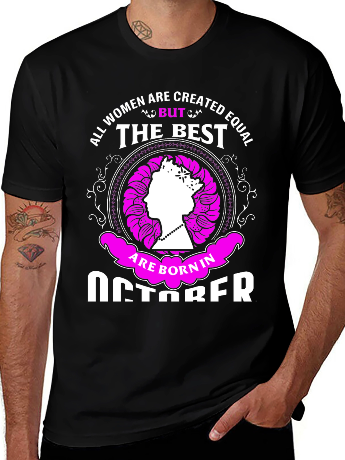 Variant 23 of Born in October Women's T-Shirt