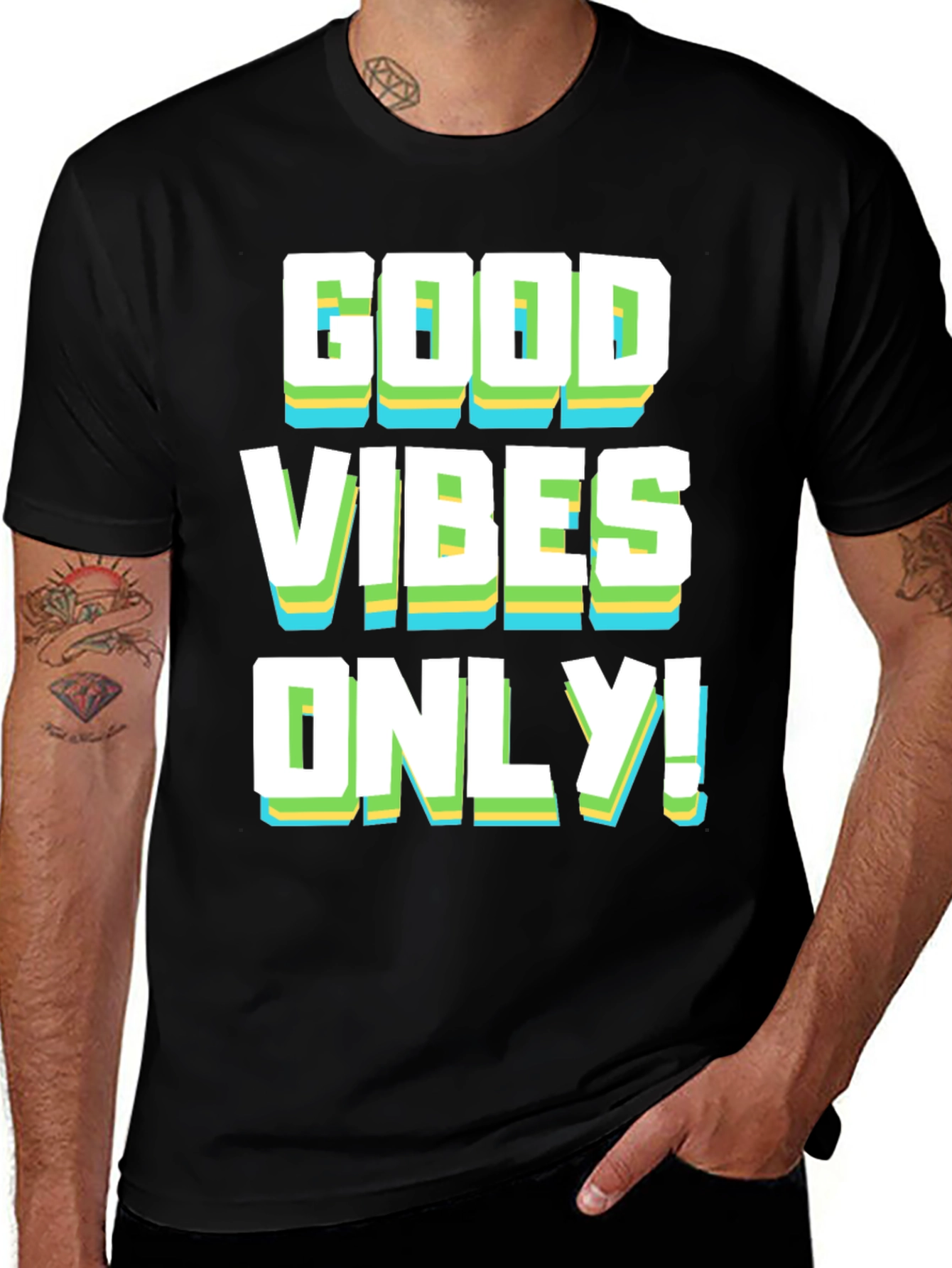 Variant 18 of Good Vibes Only Graphic Tee