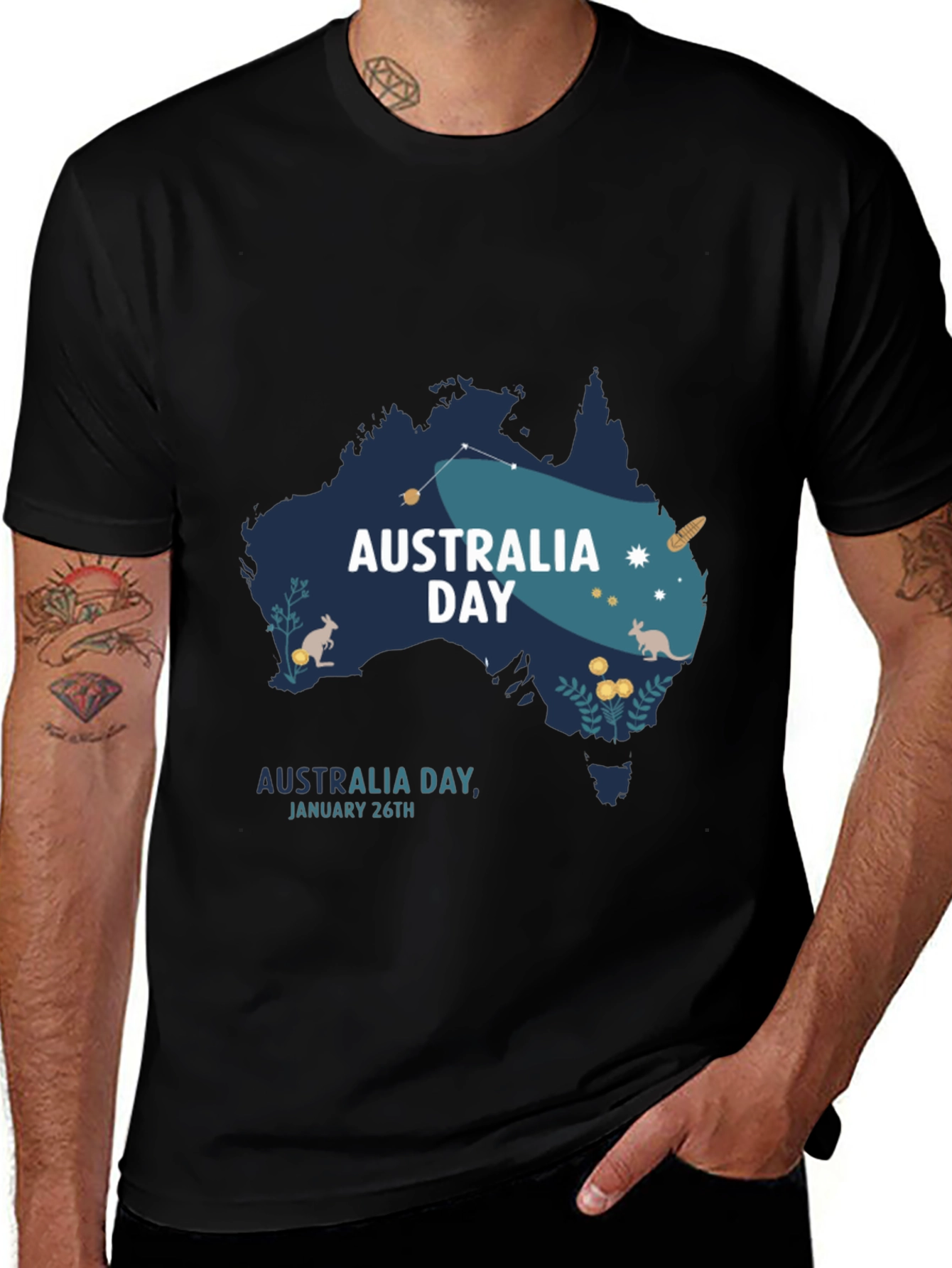 Australia Day Graphic T-Shirt - Unisex
