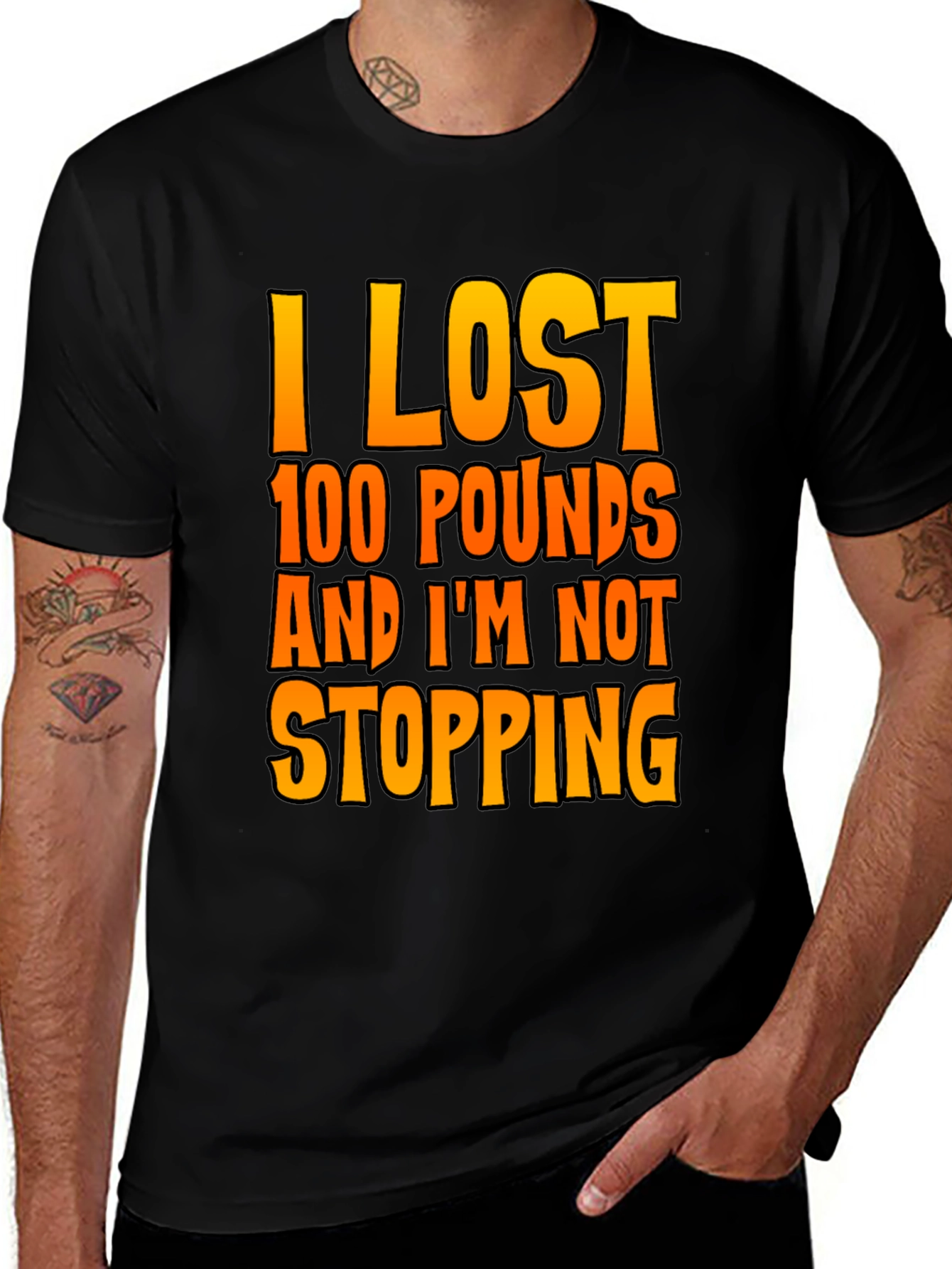 Variant 30 of I Lost 100 Pounds Weight Loss T-Shirt