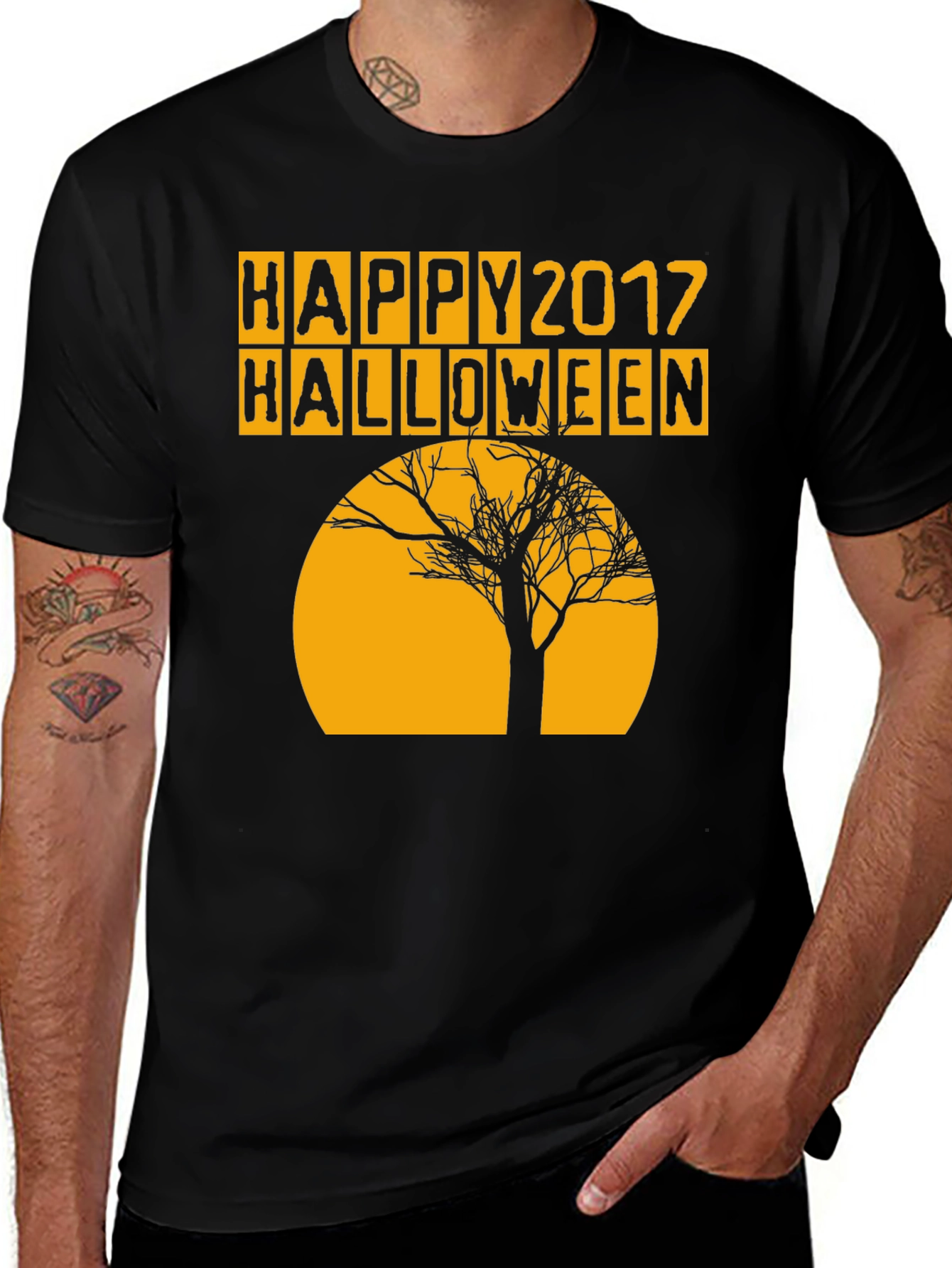 Variant 23 of Happy Halloween 2017 T-Shirt
