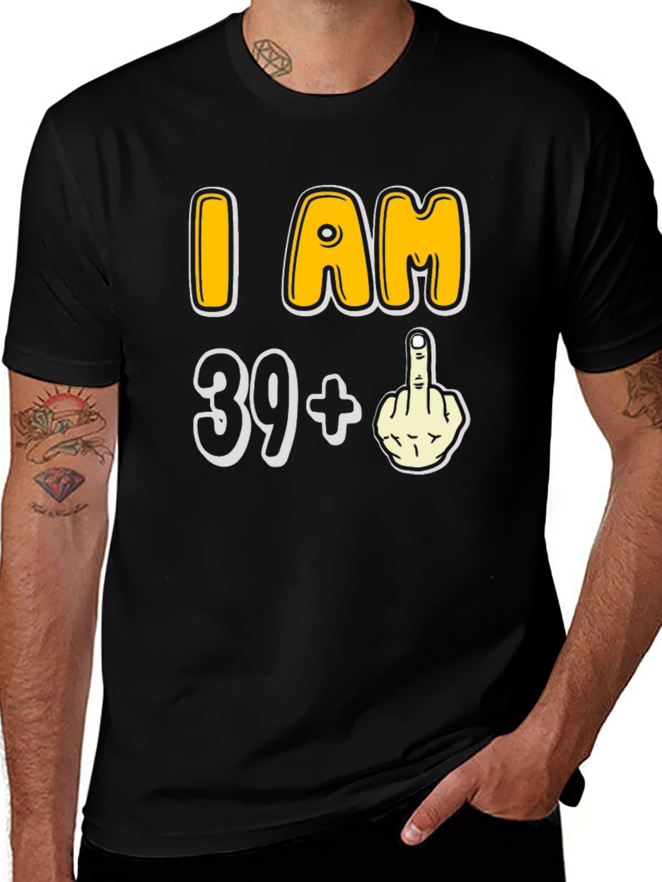 Variant 13 of I Am 39+1 Graphic T-Shirt
