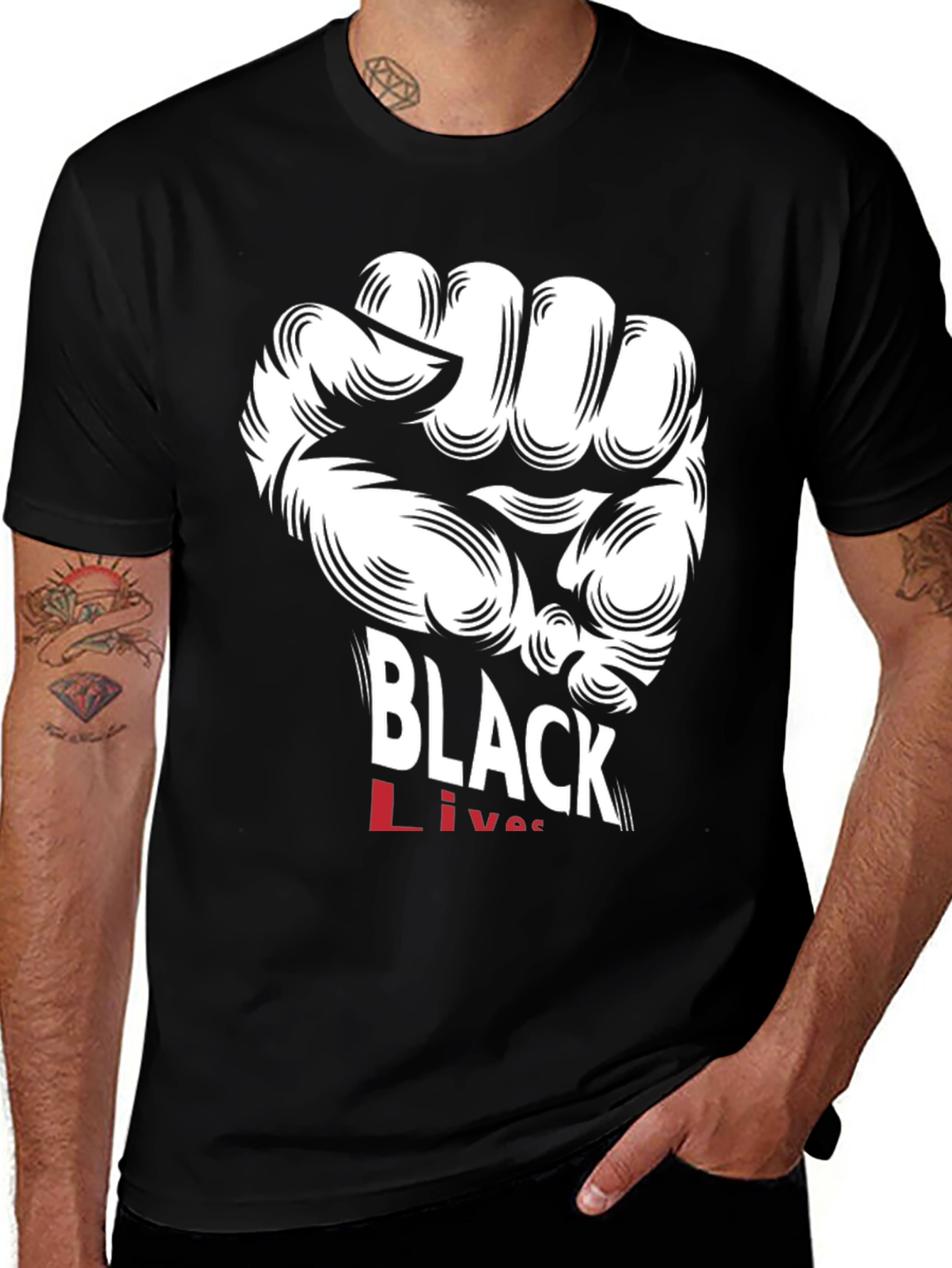 Black Lives Matter Graphic T-Shirt
