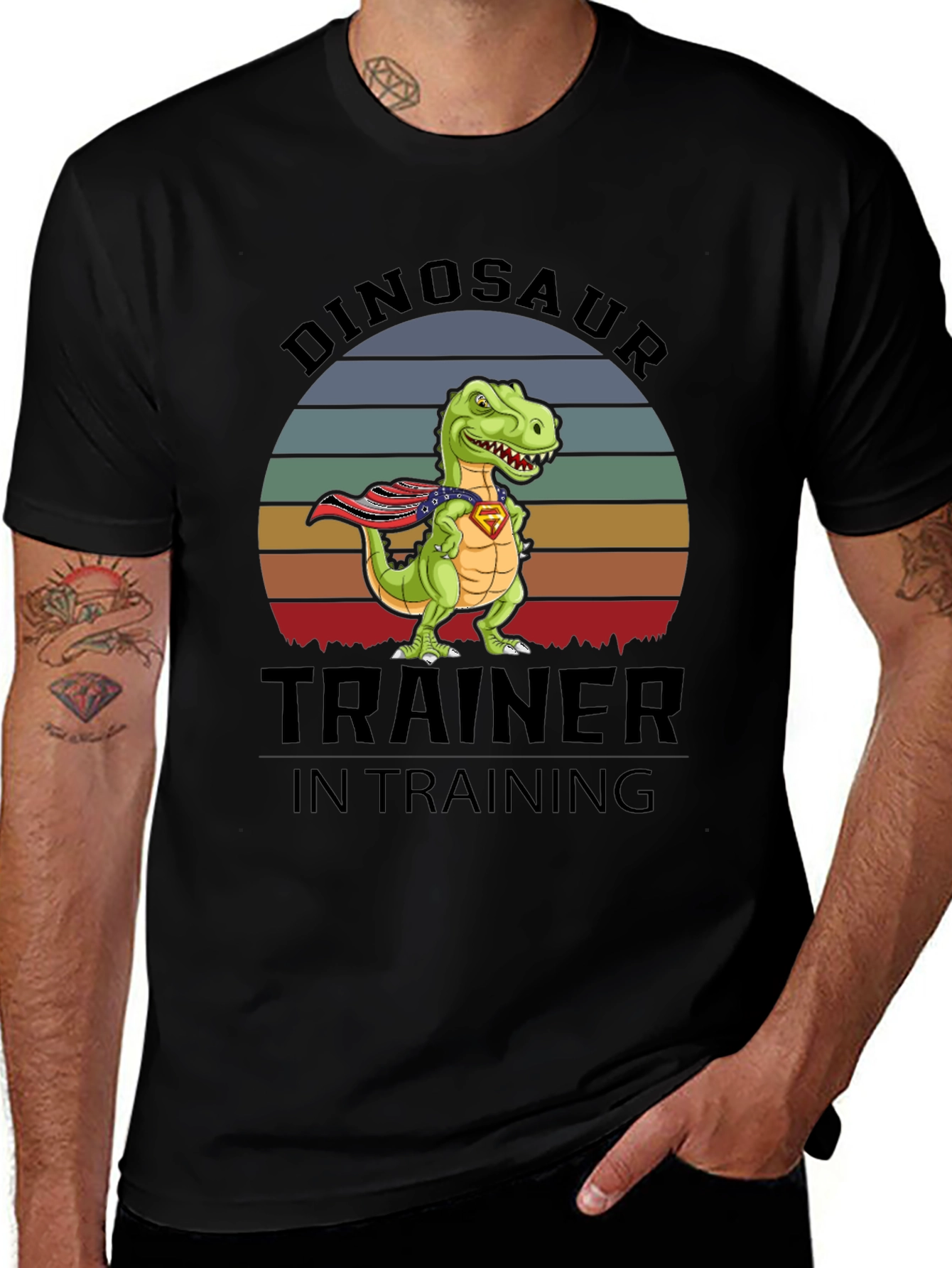 Variant 14 of Dinosaur Trainer In Training Graphic Tee