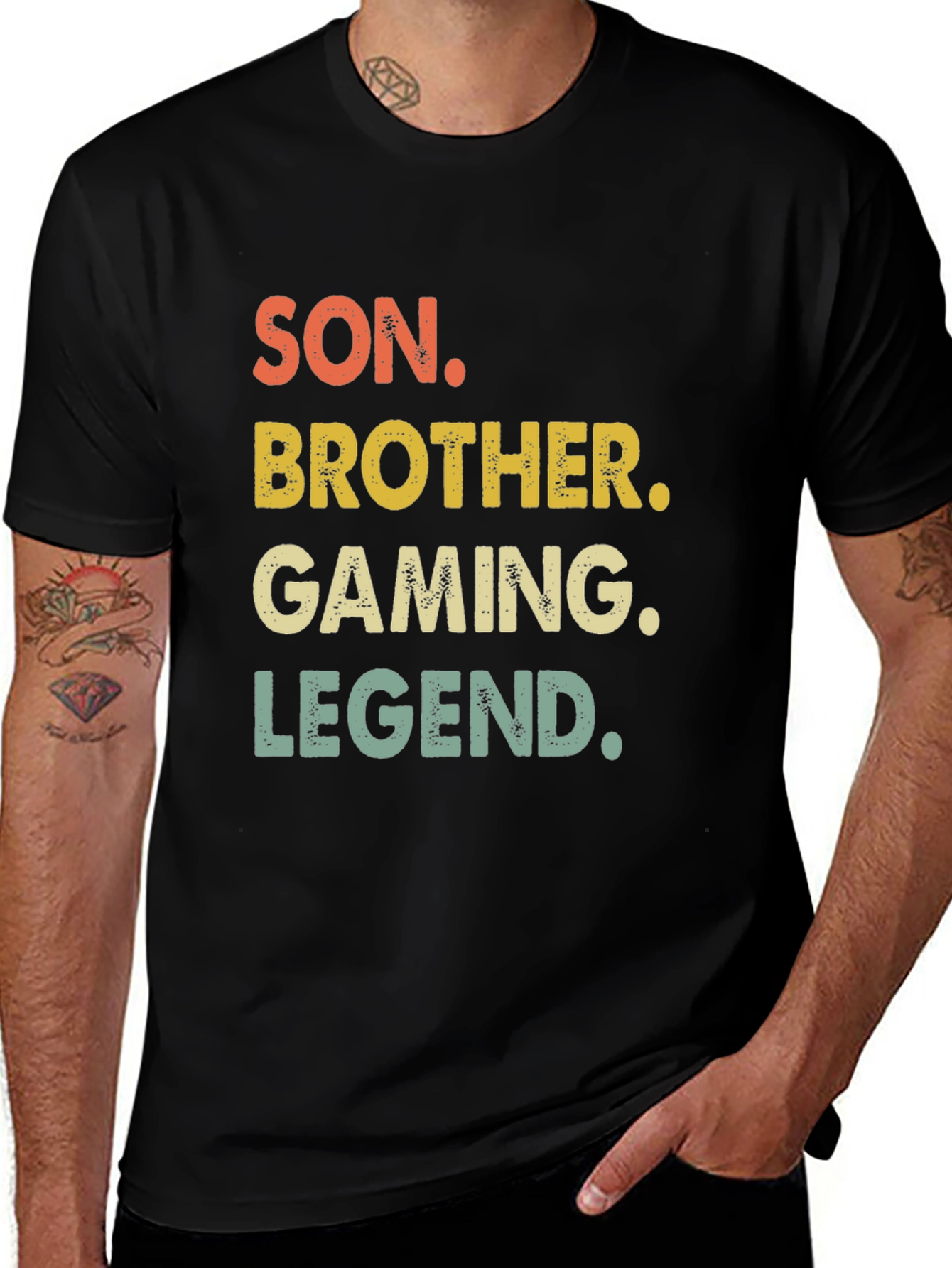 Variant 14 of Son Brother Gaming Legend T-Shirt