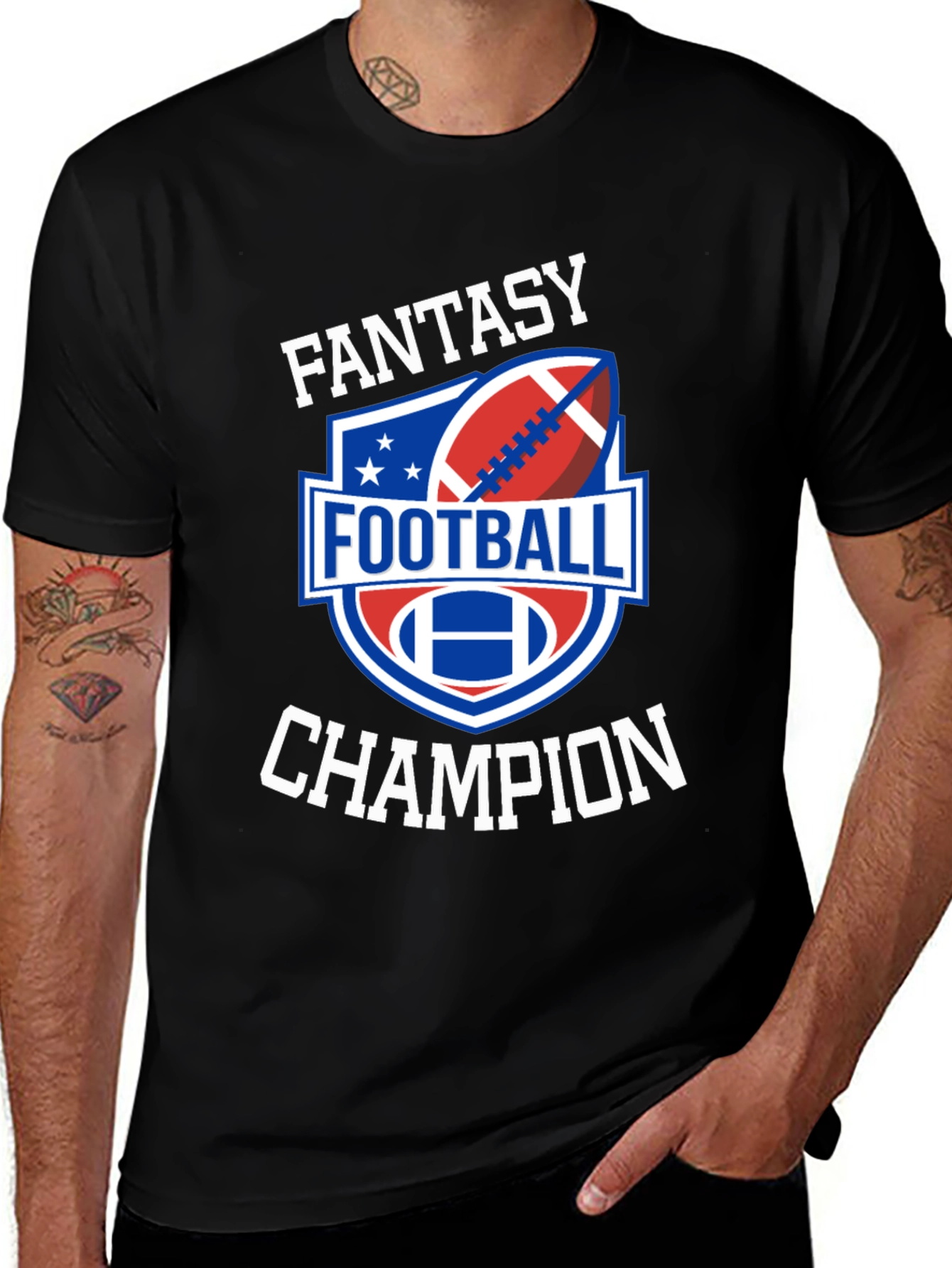 Fantasy Football Champion Graphic Tee