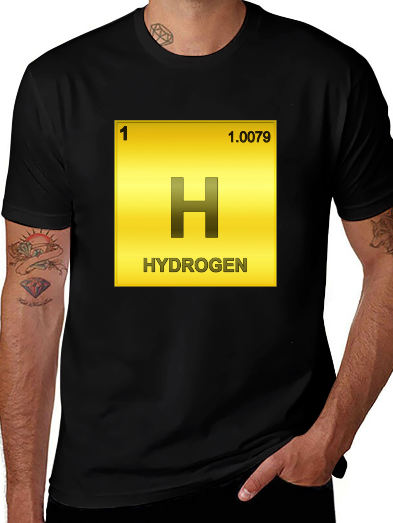Hydrogen Periodic Table T-Shirt