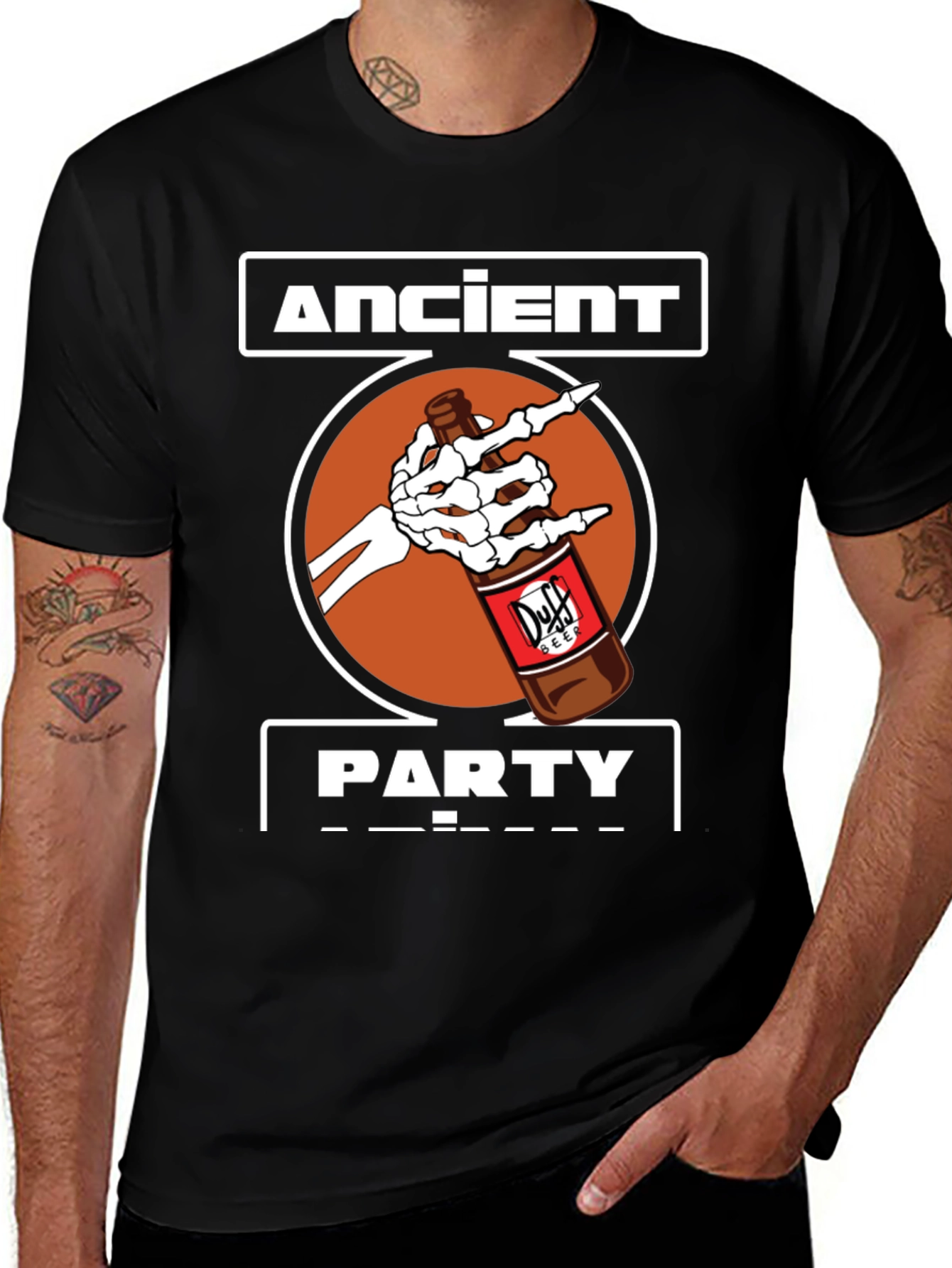 Variant 11 of Ancient Party Duff Beer T-Shirt