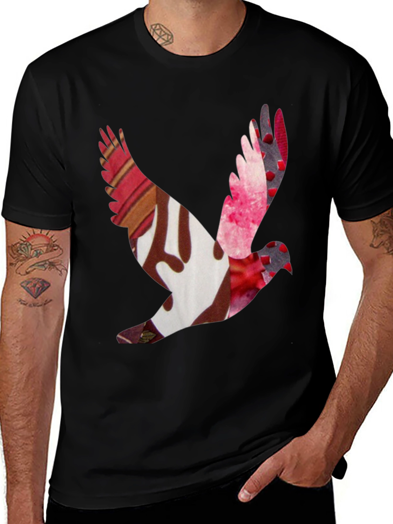 Variant 19 of Peace Dove Graphic Tee - Stylish Comfort
