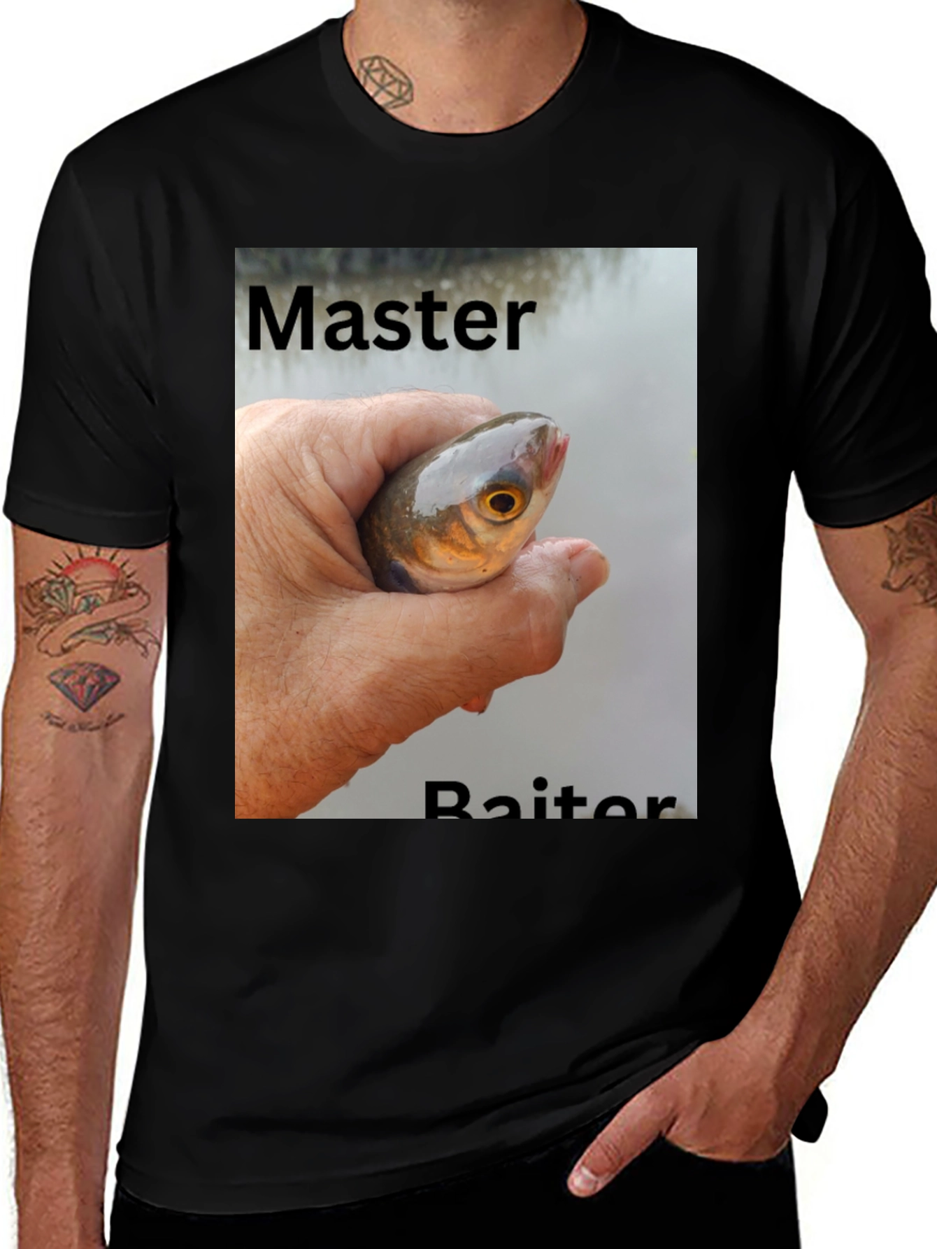 Variant 6 of Master Baiter Funny Fishing T-Shirt