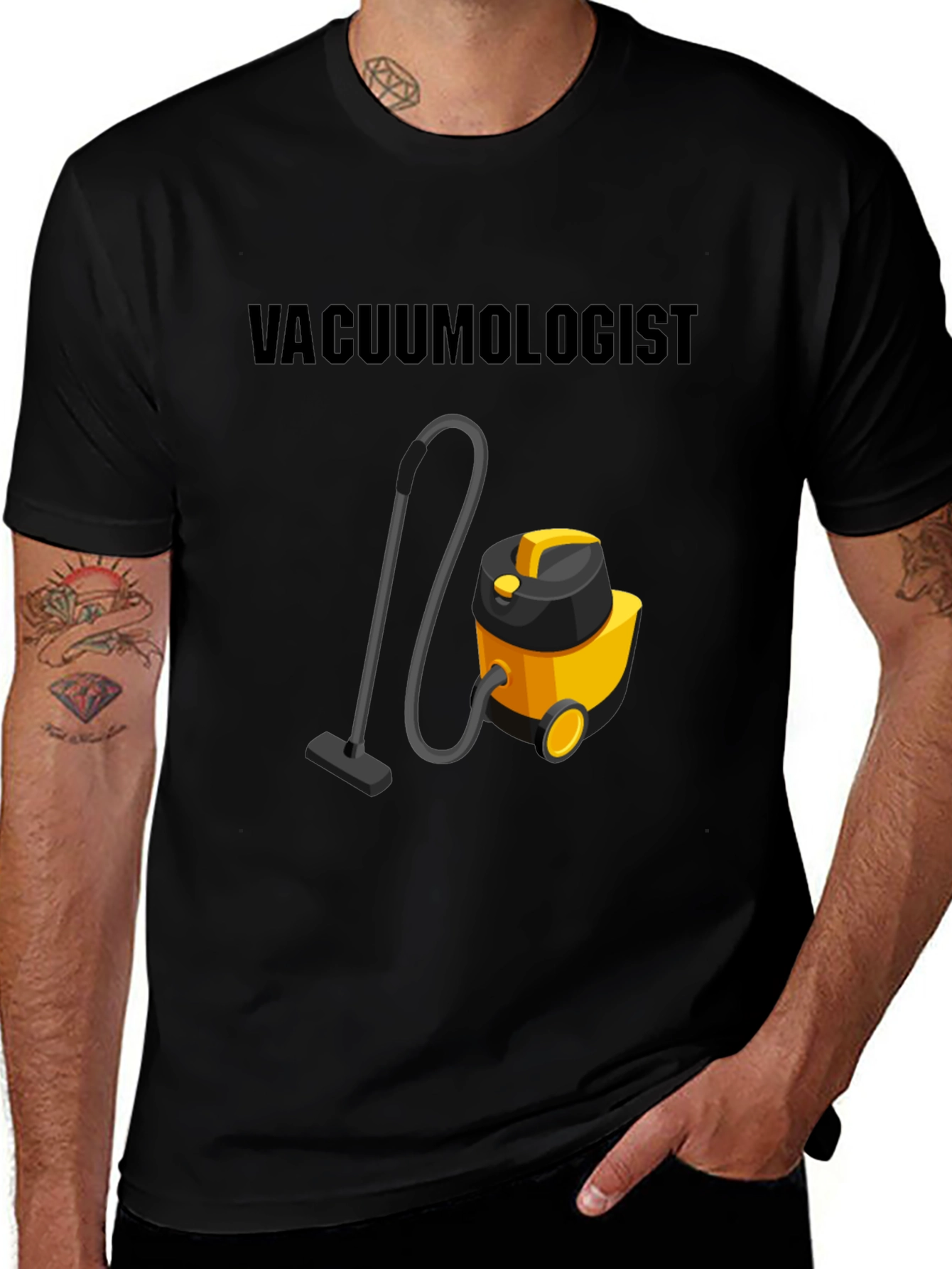 Variant 12 of Vacuumologist T-Shirt - Novelty Cleaning Humor Tee