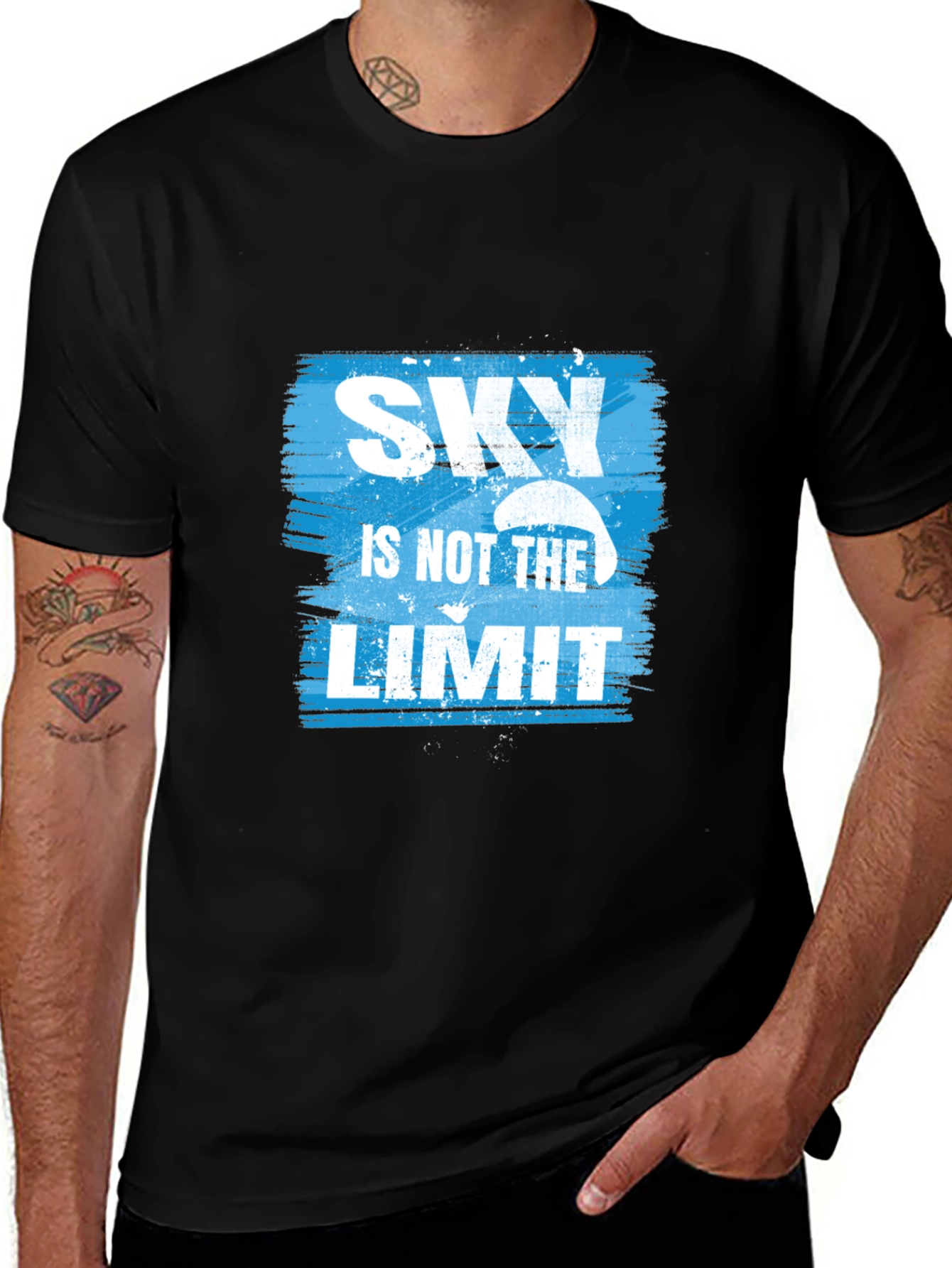 Variant 17 of Sky's the Limit Graphic T-Shirt