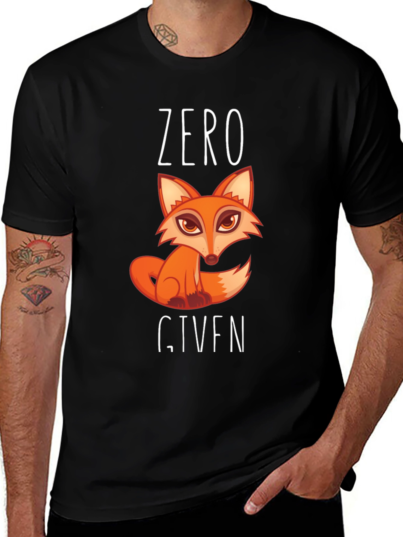 Variant 20 of Zero Fox Given Graphic T-Shirt - Unisex Cotton Tee