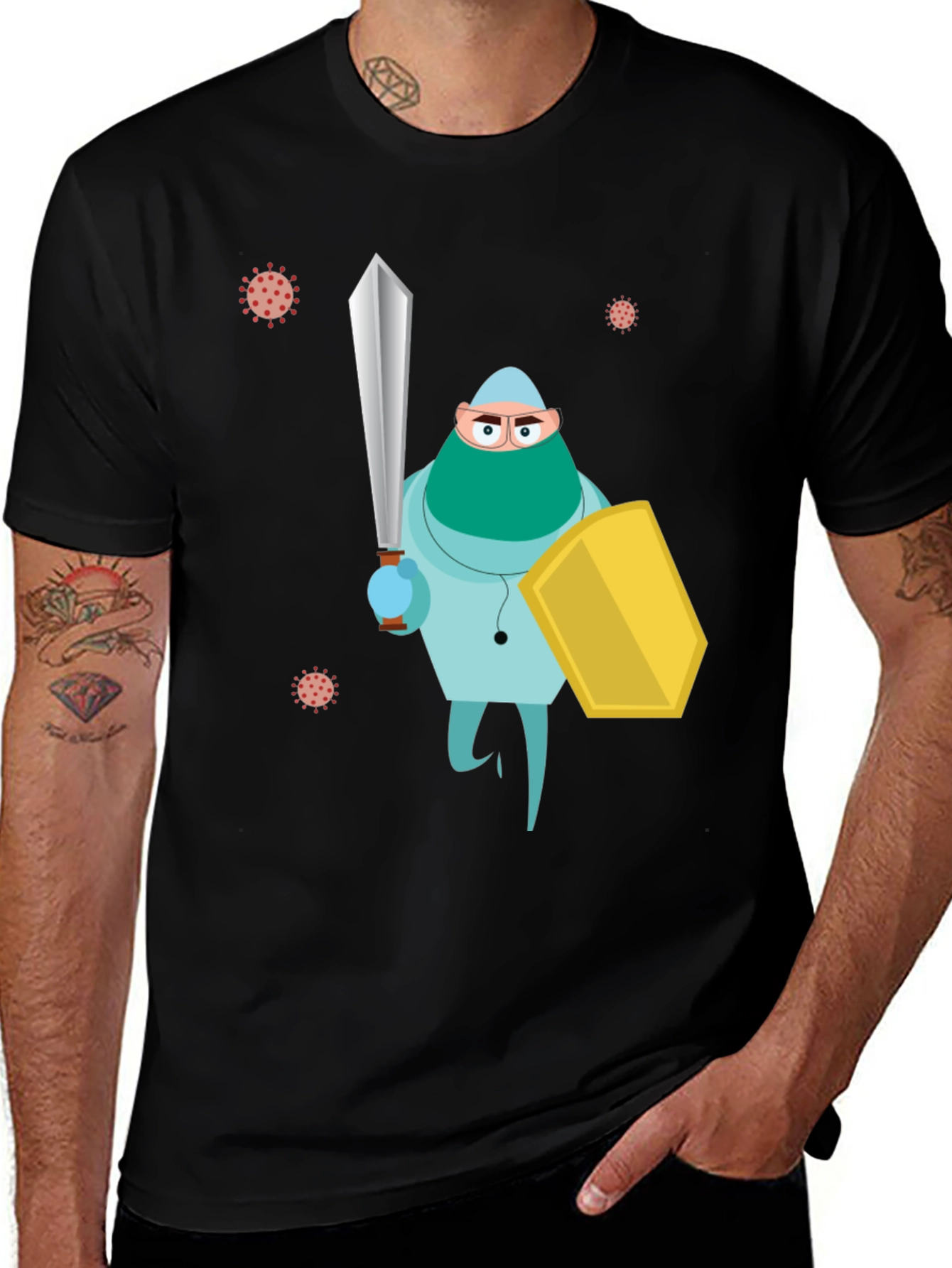 Doctor Defender Graphic T-Shirt