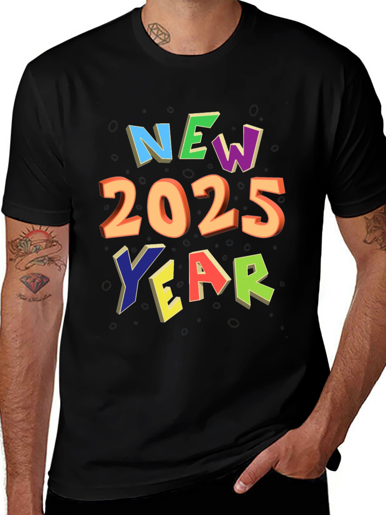 Variant 27 of New Year 2025 Graphic Tee
