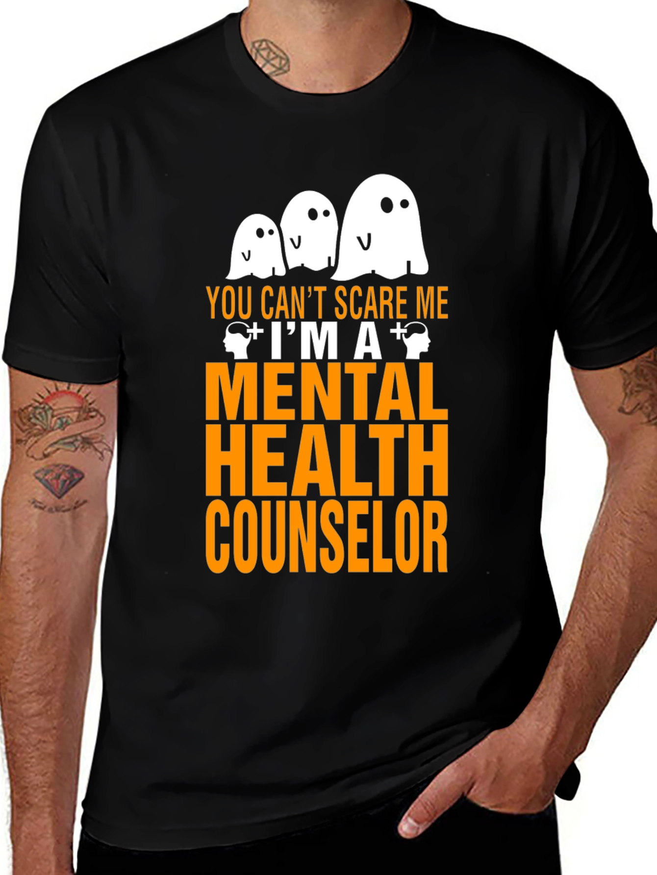 Funny Mental Health Counselor Halloween T-Shirt