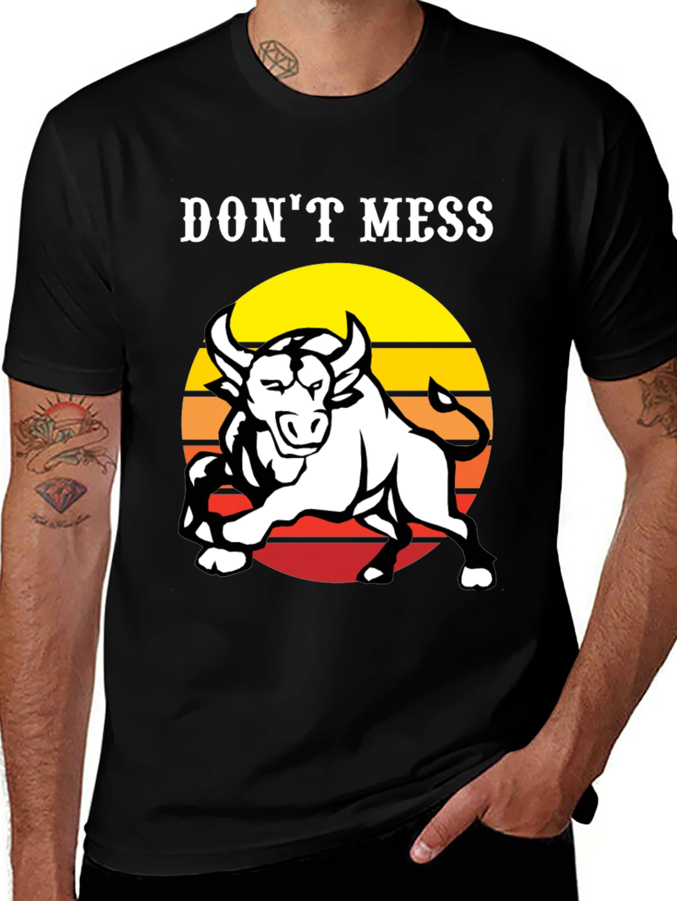 Variant 18 of Don't Mess Graphic Tee