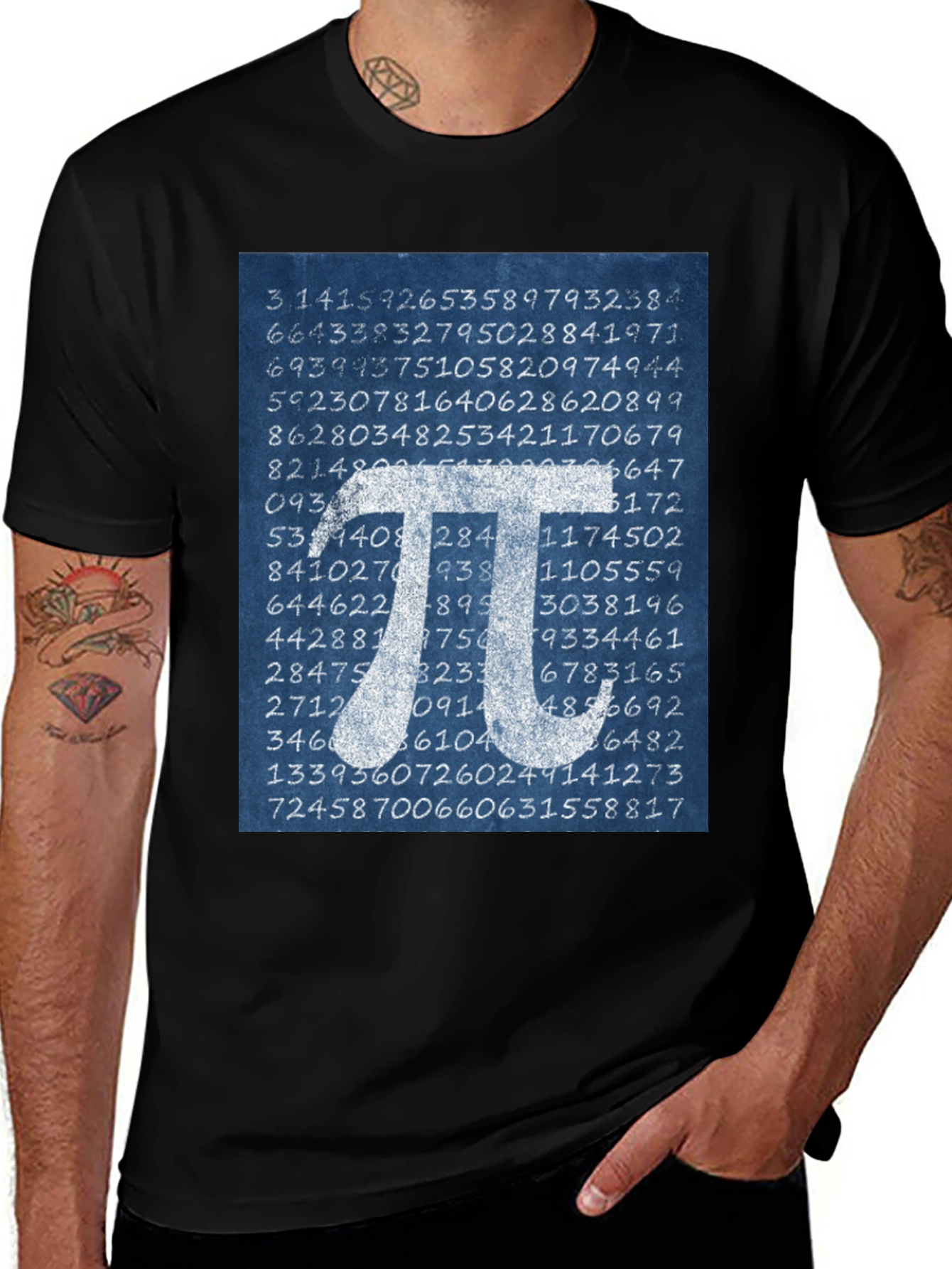 Pi Symbol T-Shirt - Math Geek Apparel