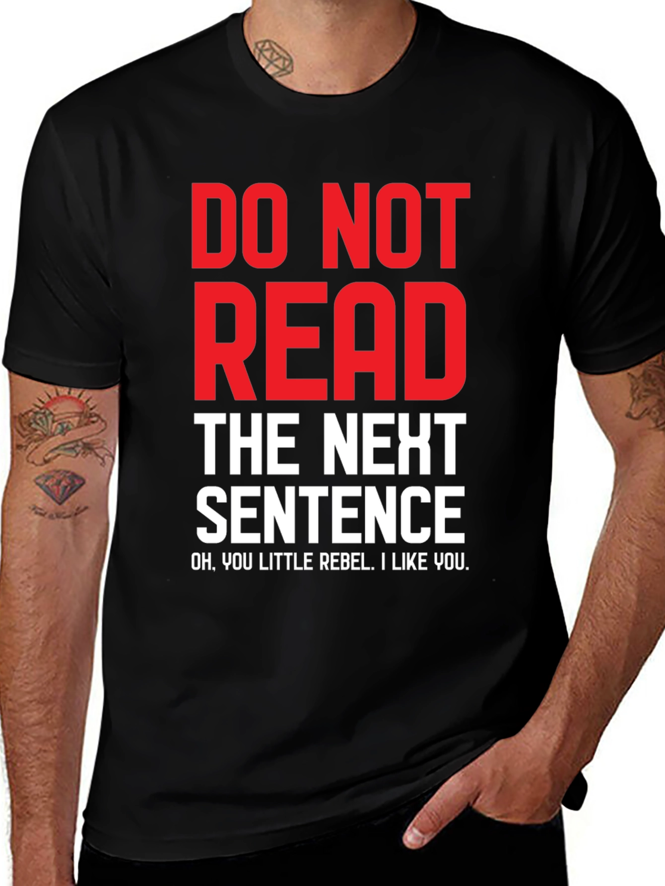 Variant 28 of Do Not Read Funny Graphic T-Shirt