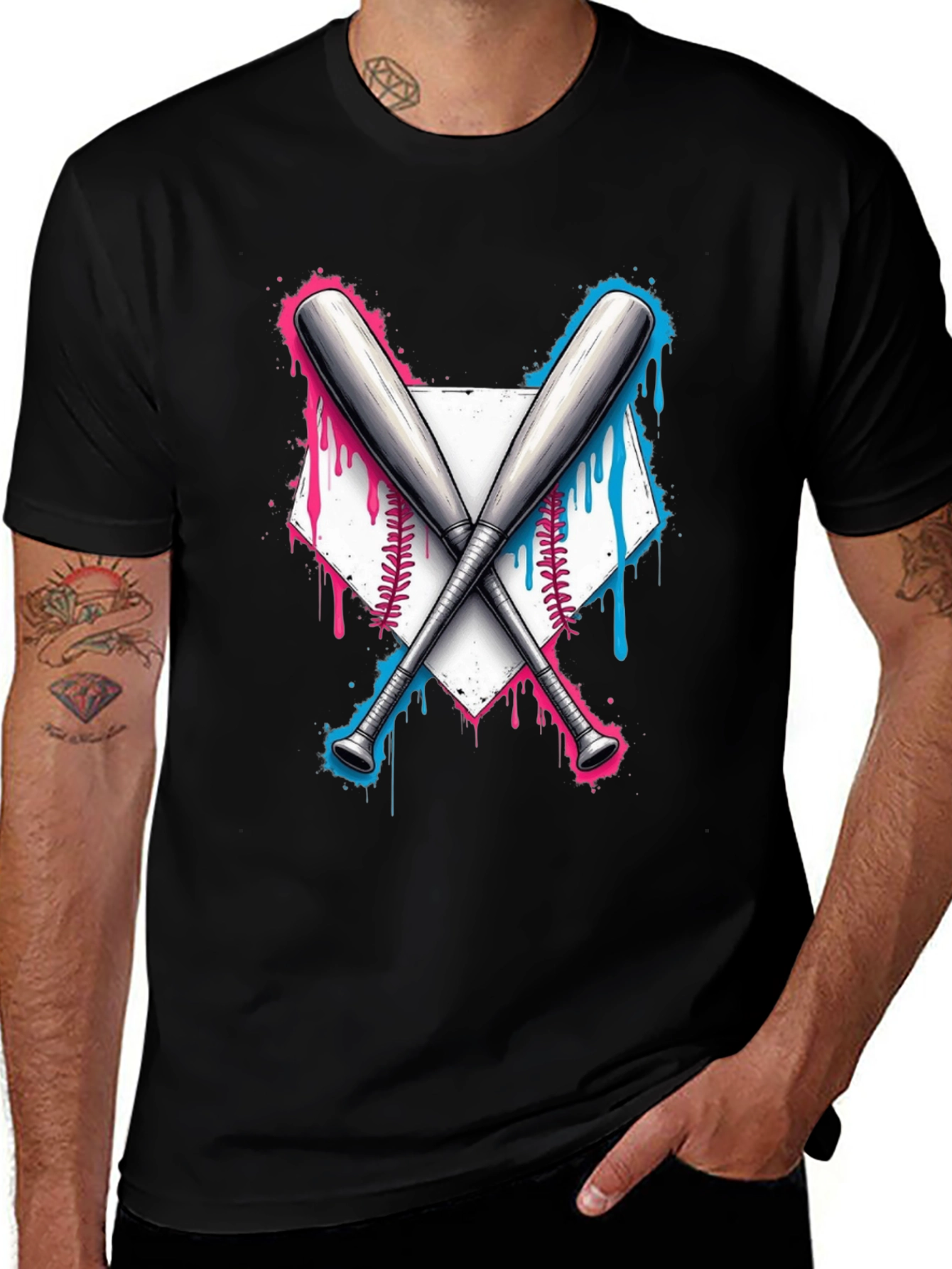 Variant 7 of Baseball Gender Reveal T-Shirt