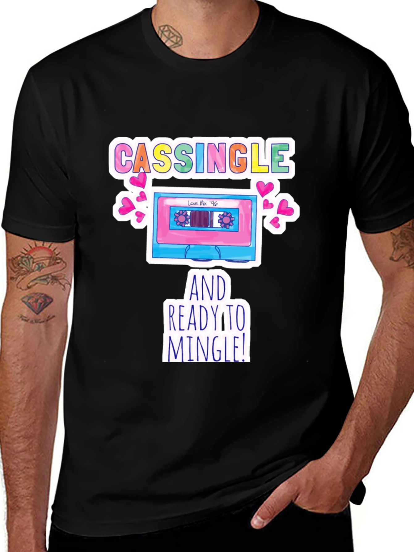 Variant 15 of Cassingle and Ready to Mingle T-Shirt