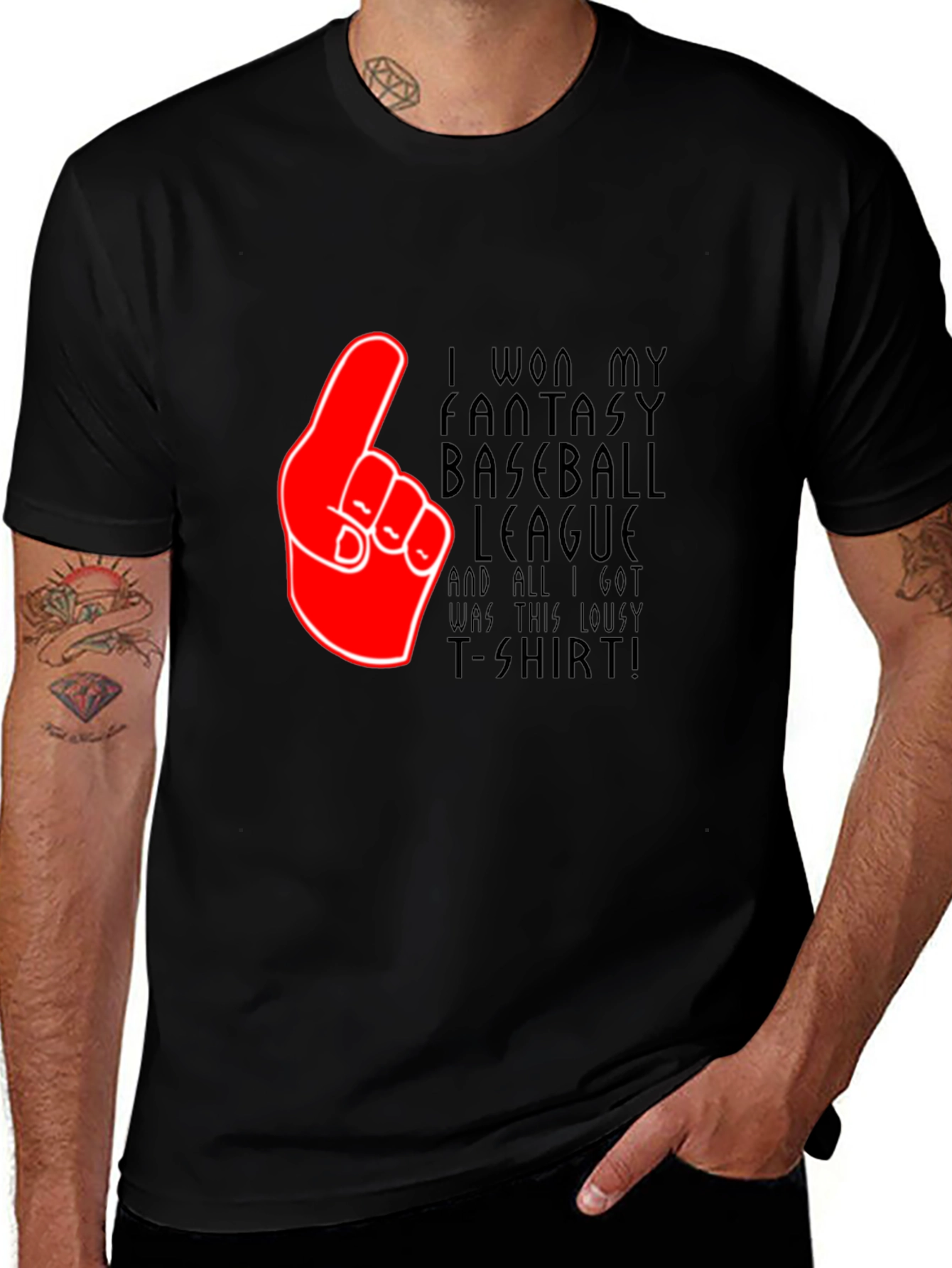 Fantasy Baseball League Winner T-Shirt