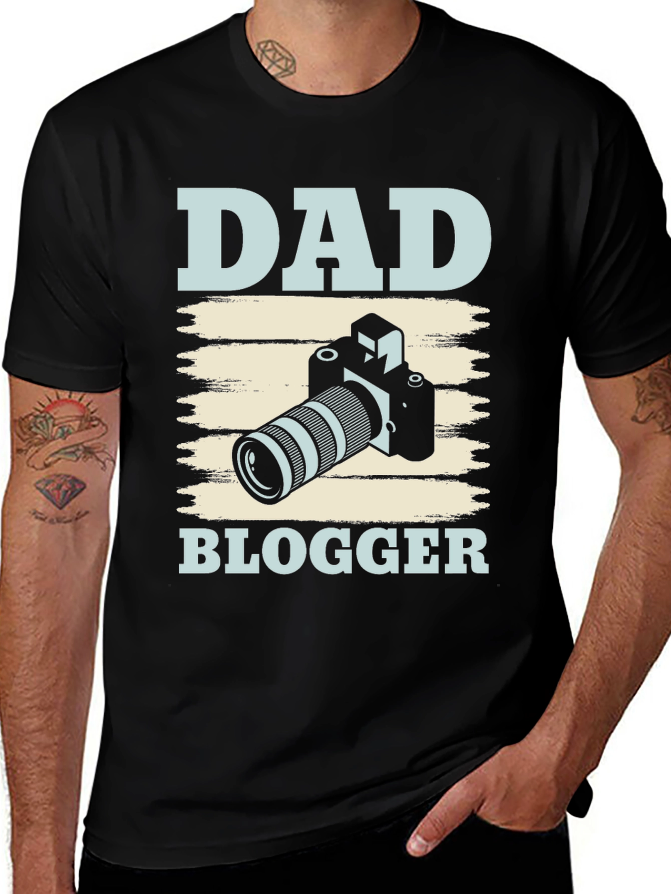 Dad Blogger T-Shirt - Photographer Father's Day Gift