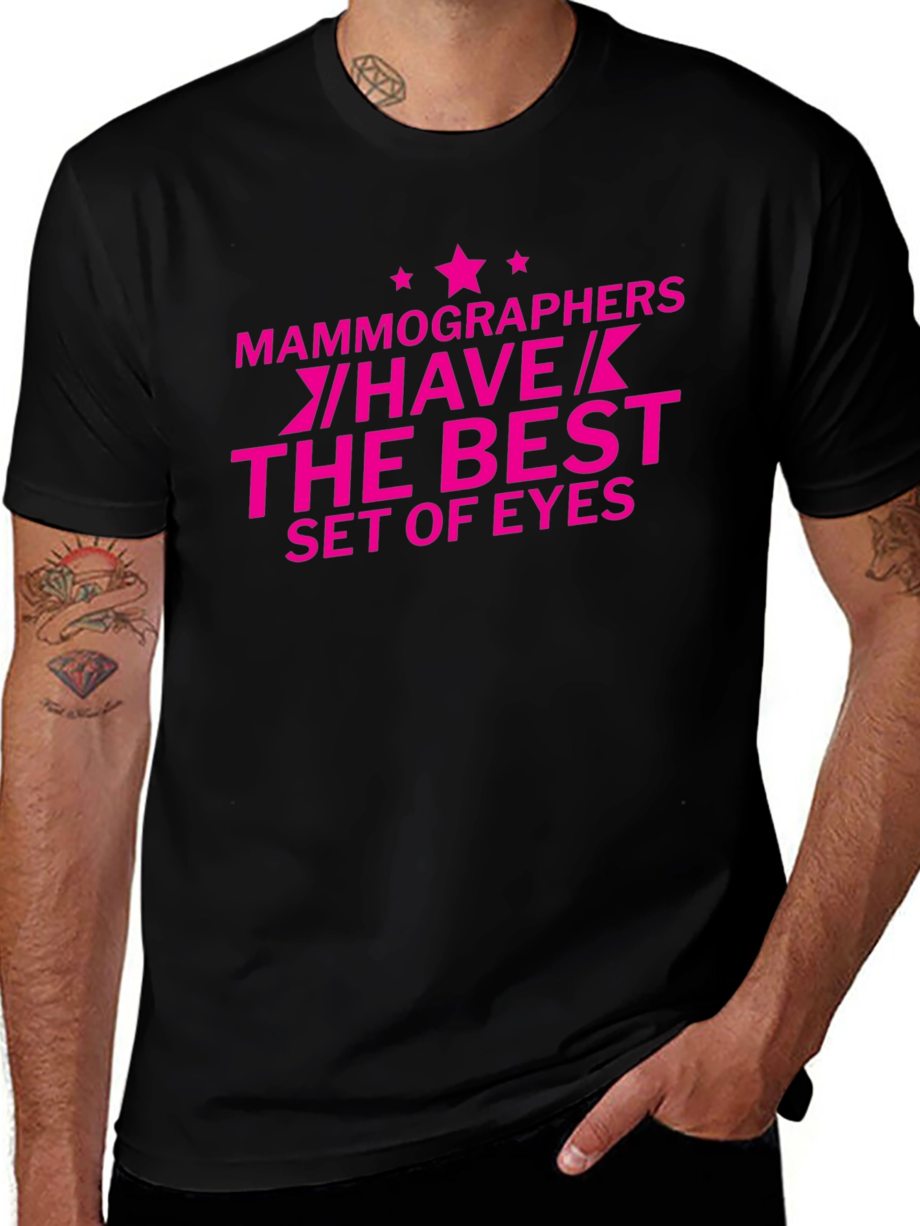 Variant 9 of Mammographers Best Set of Eyes Graphic T-Shirt