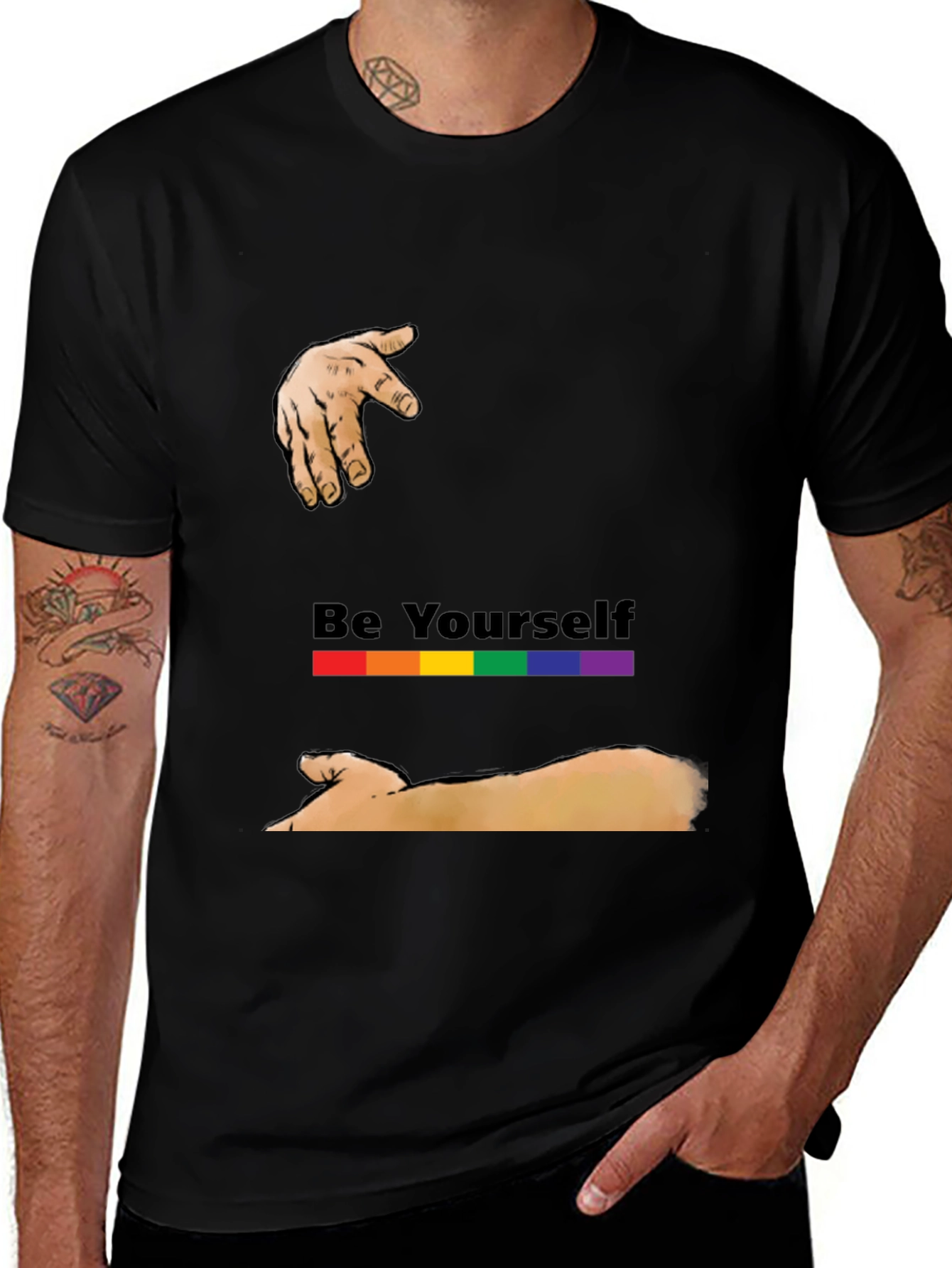 Be Yourself Pride Tee