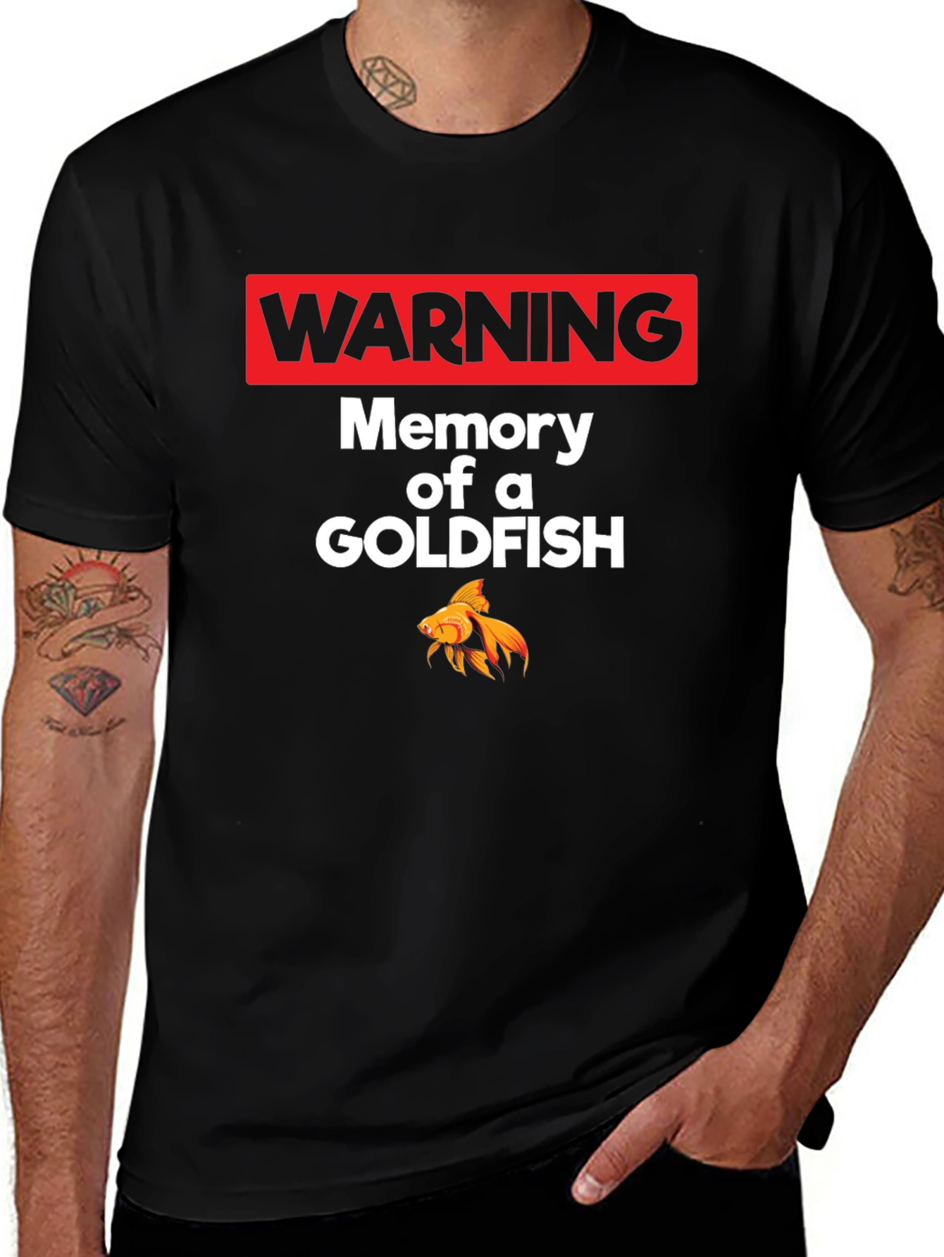 Variant 23 of Memory of a Goldfish Graphic T-Shirt