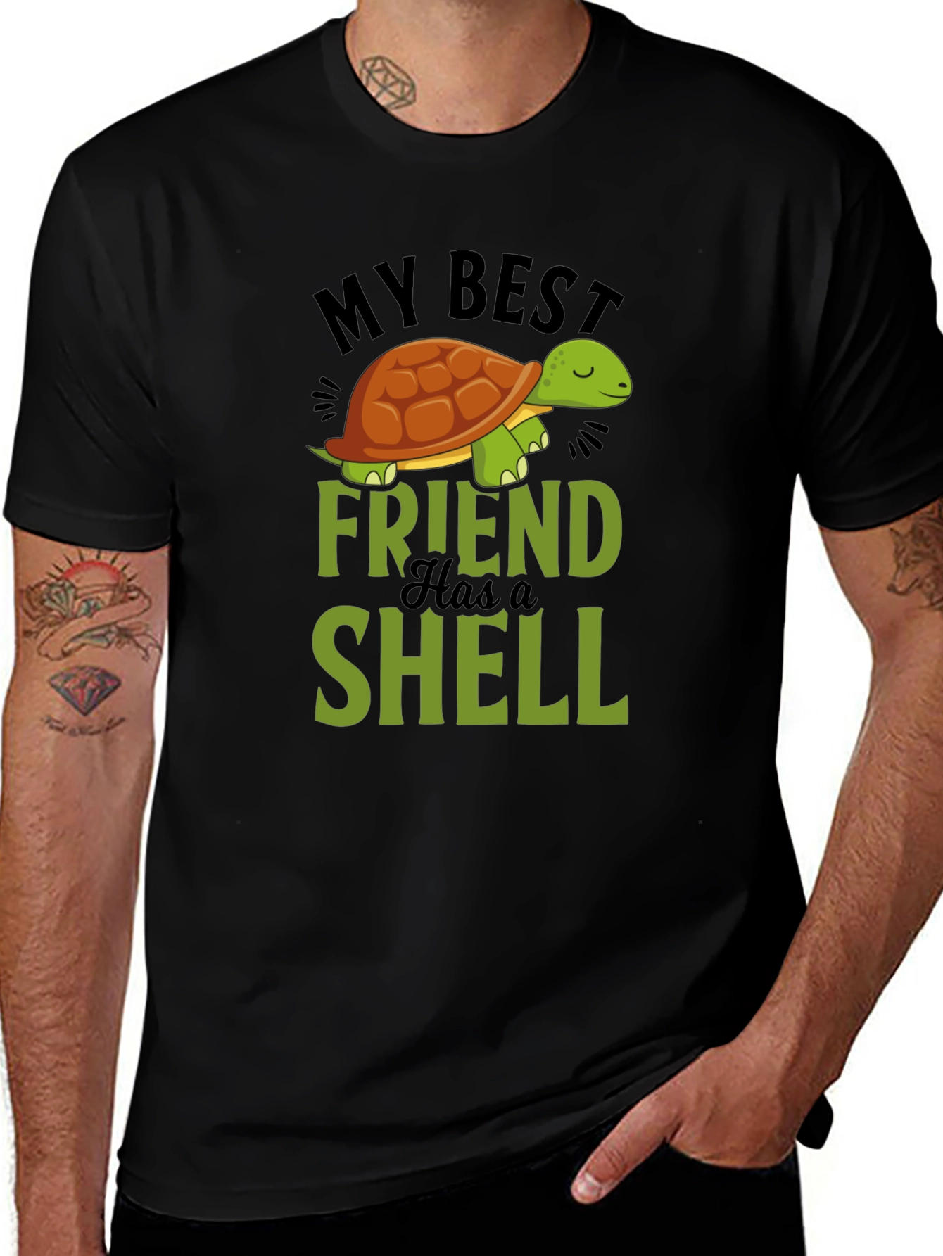 Variant 3 of My Best Friend Has A Shell T-Shirt