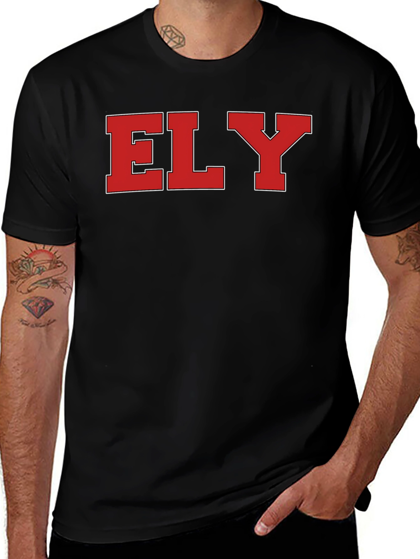 Variant 7 of ELY Bold Graphic Tee - Classic Style