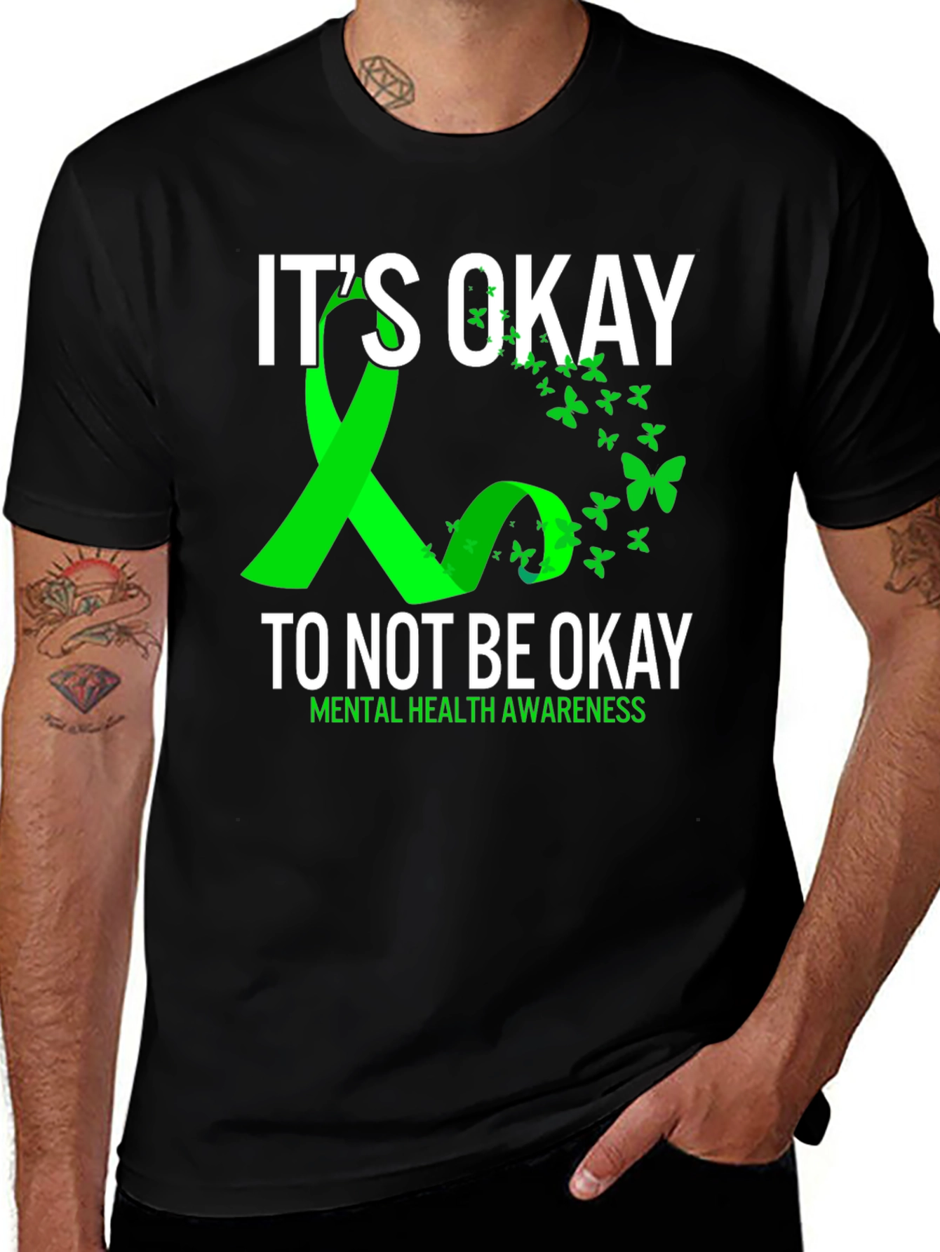 Variant 12 of It's Okay To Not Be Okay Mental Health Awareness T-Shirt