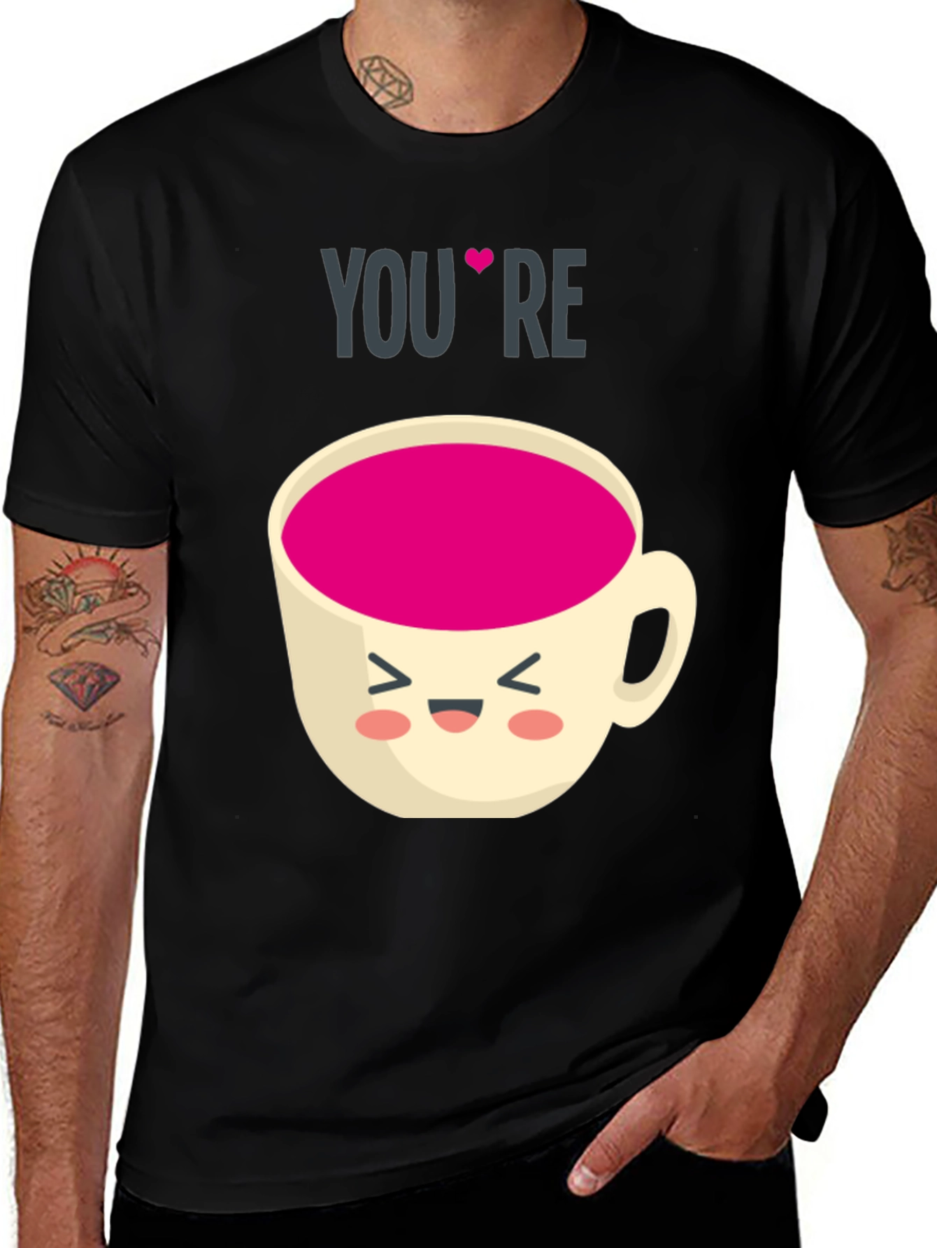 Variant 14 of You're My Cup of Tea Cute Graphic T-Shirt